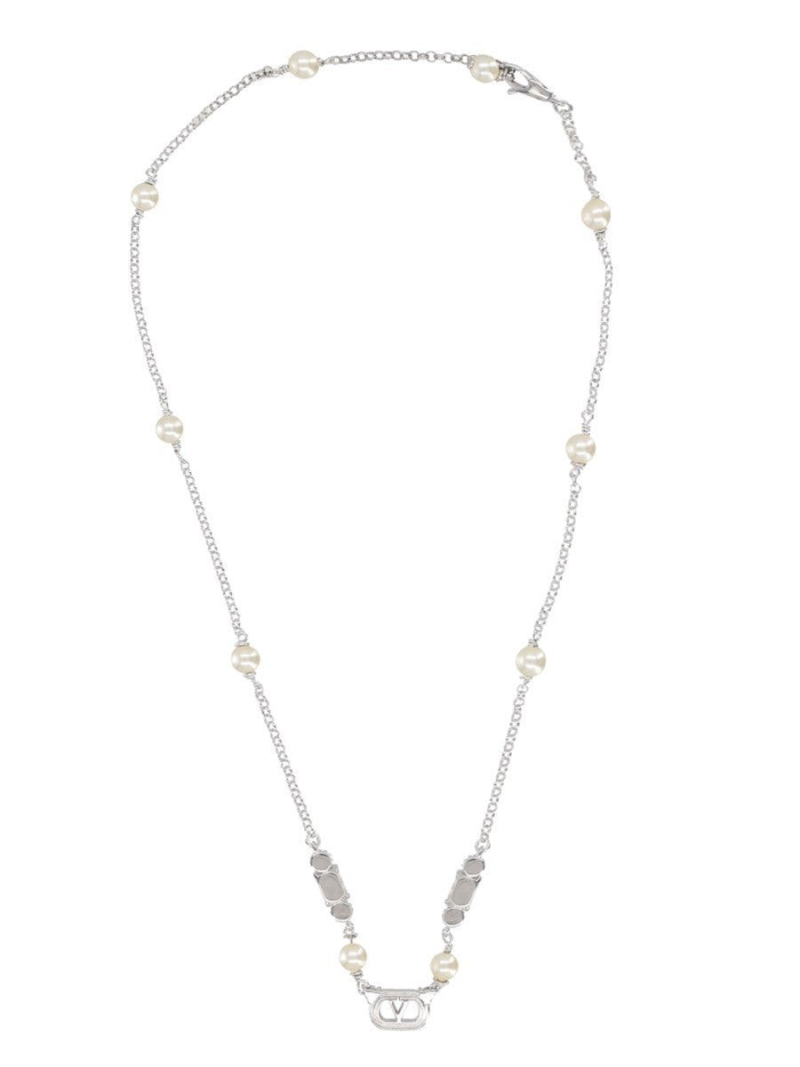 Valentino Garavani - Woman - Silver - Necklace