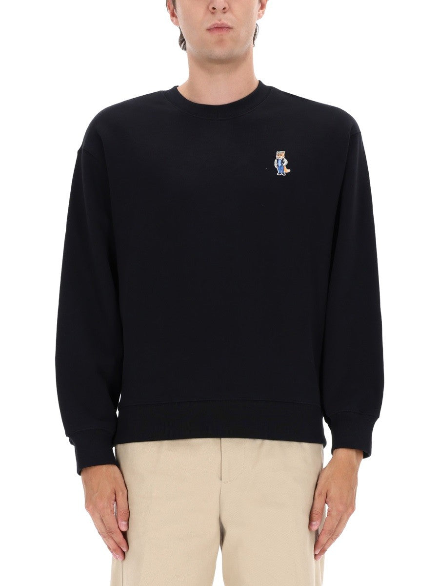 Maison Kitsune - Man - Black - Sweatshirt