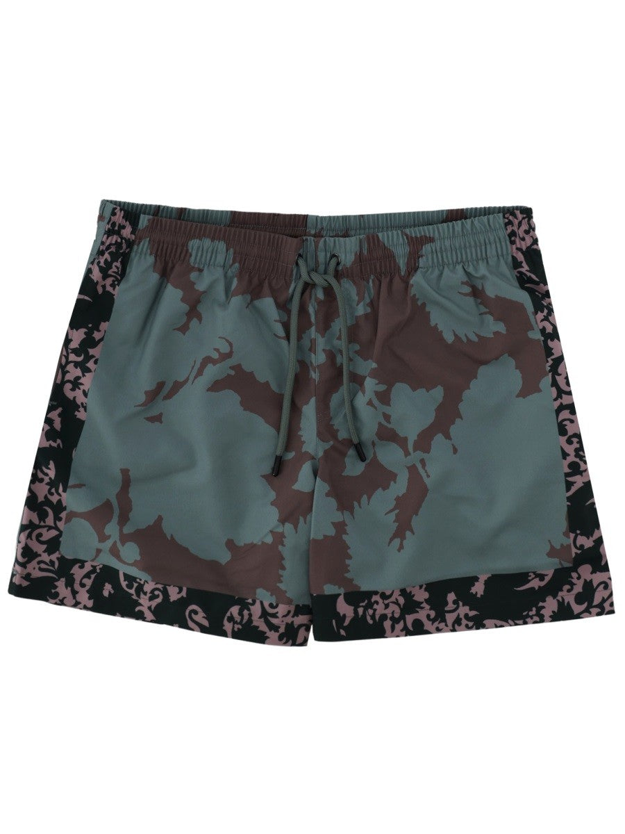 Dries Van Noten - Férfi - Zöld - Fürdőnadrág
