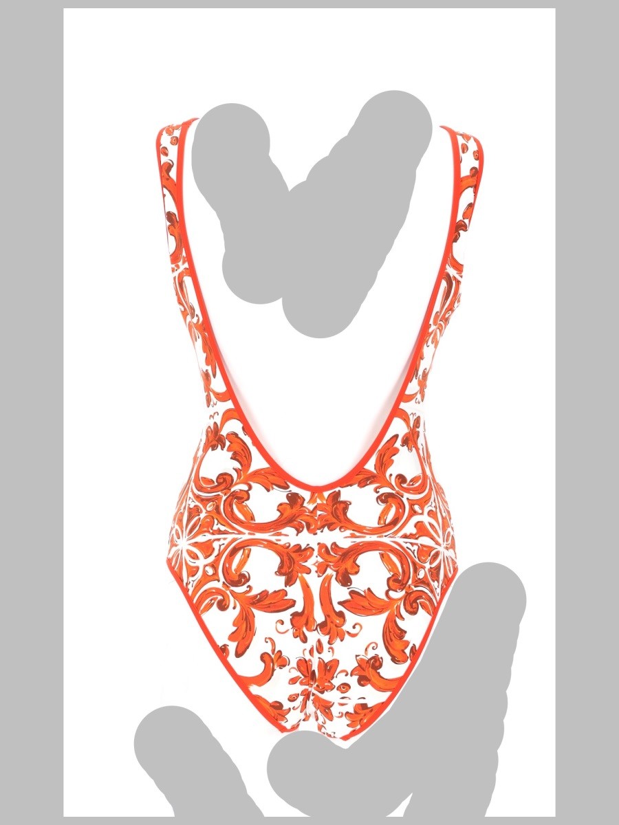 Dolce & Gabbana - Woman - Orange - Swimwear
