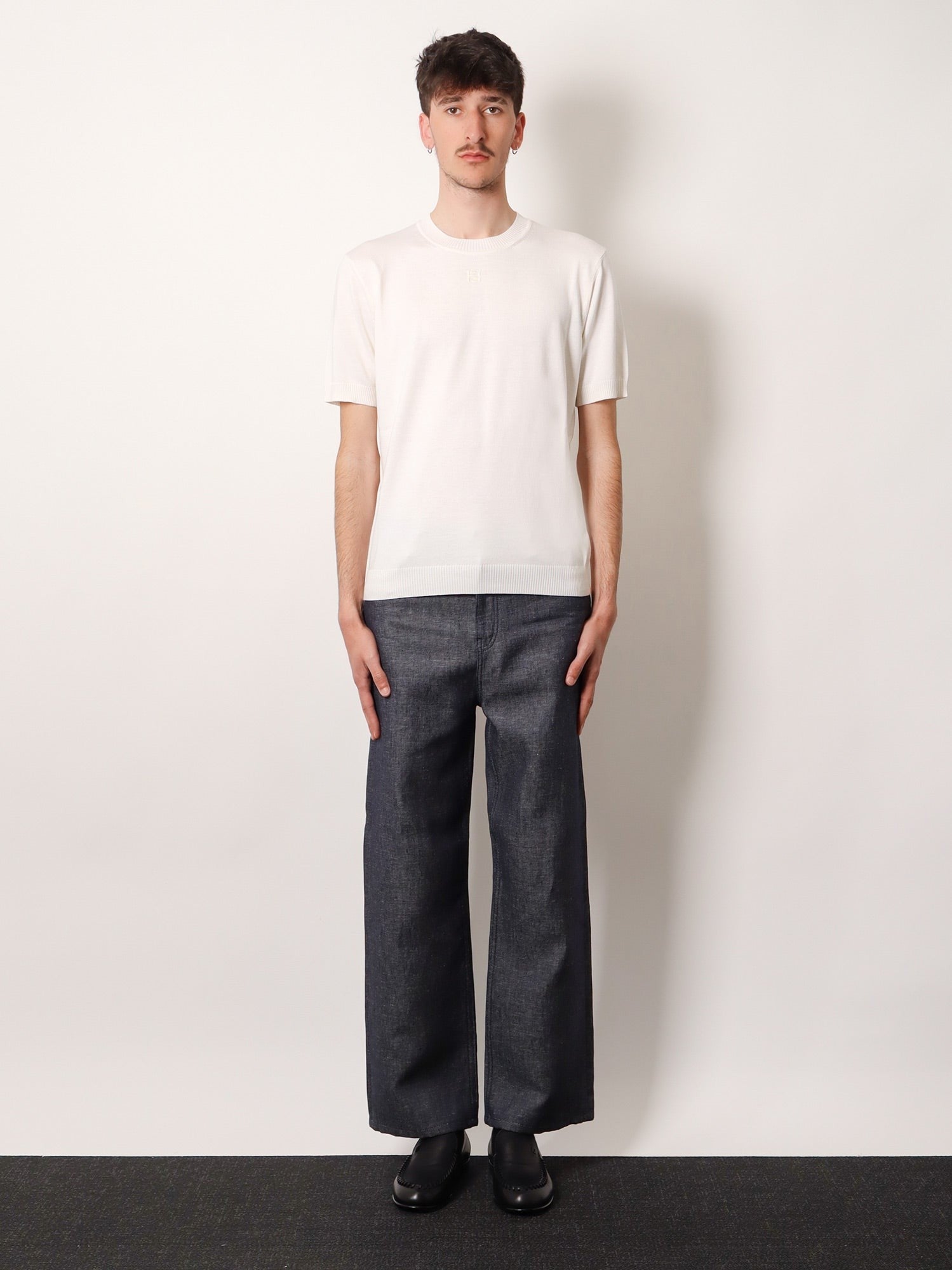 Fendi - Man - White - Knit Sweater