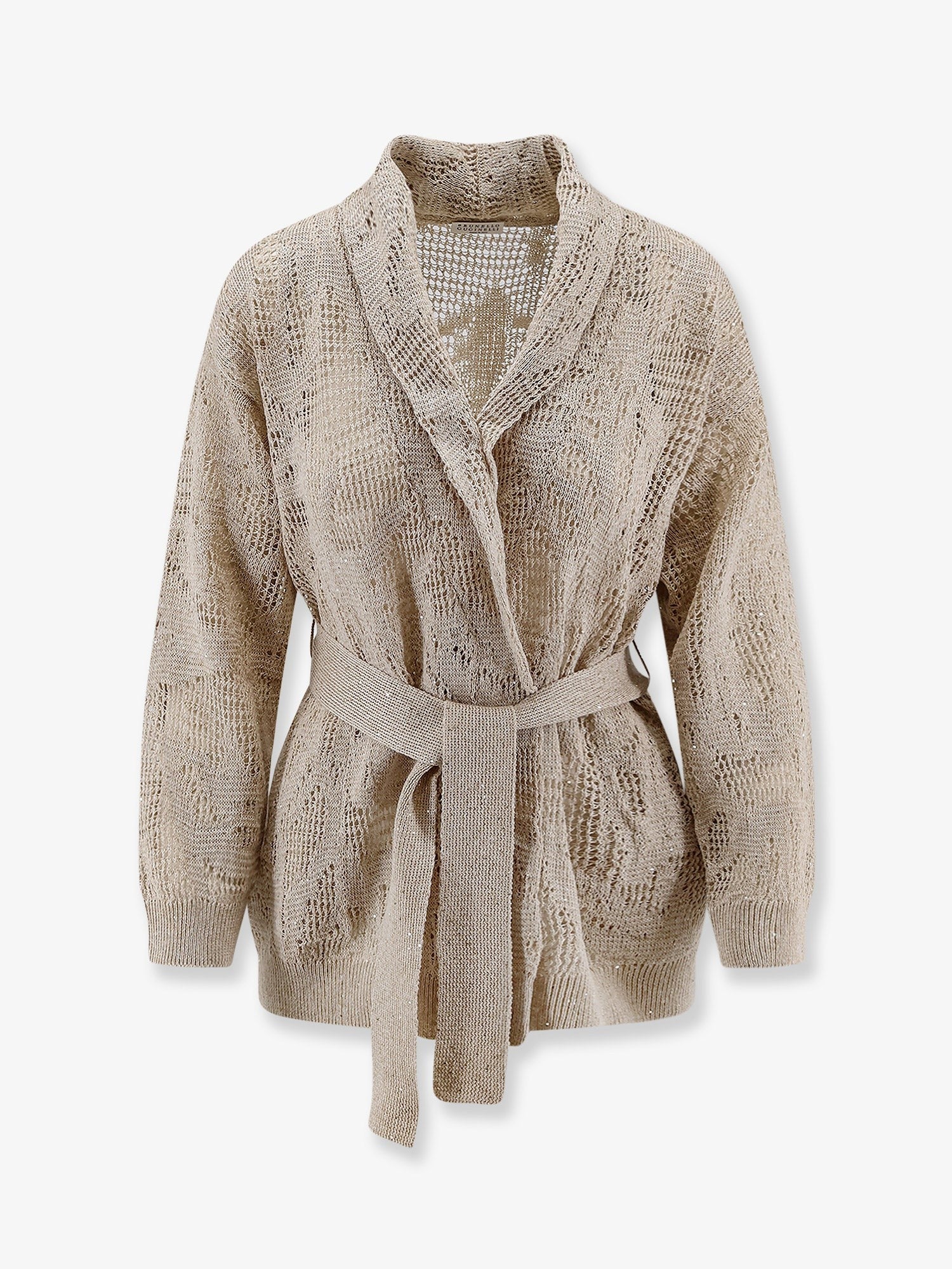 Brunello Cucinelli - Woman - Beige - Cardigan