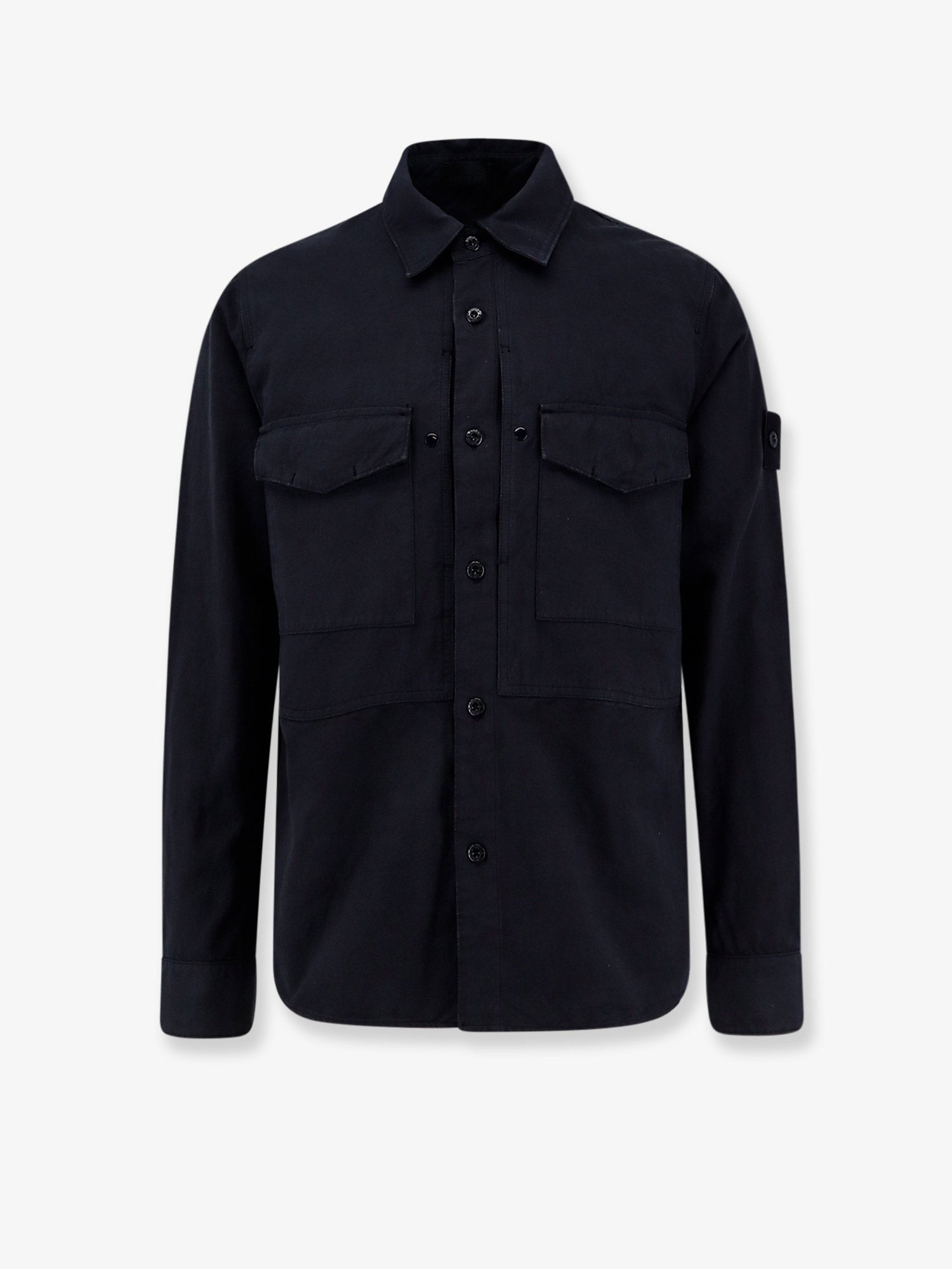 Stone Island - Man - Blue - Shirt
