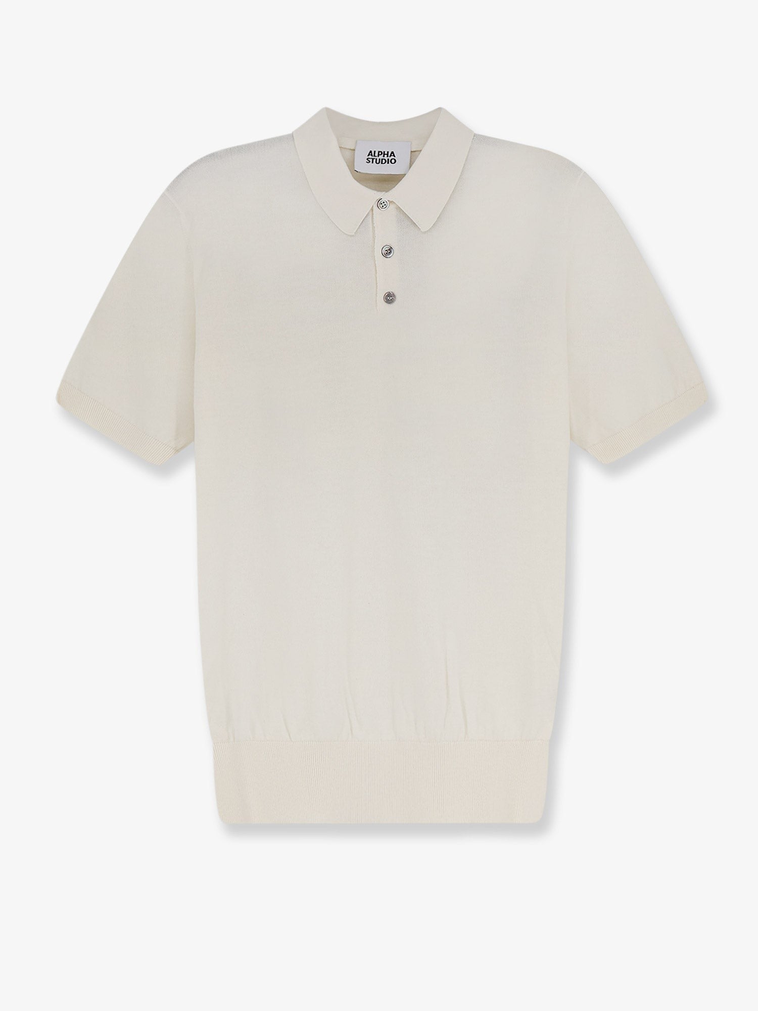 ALPHA-STUDIO - Férfi - Fehér - Polo ing