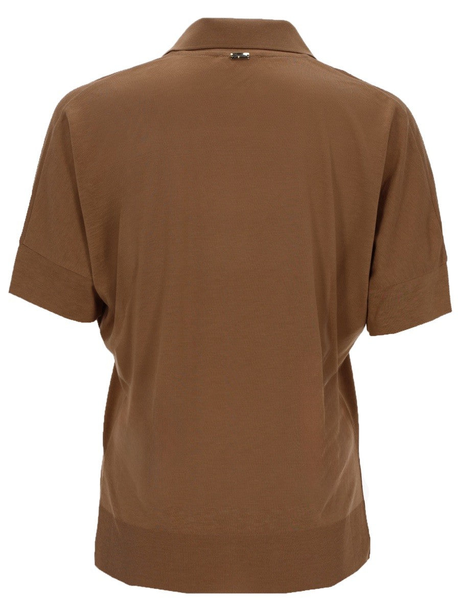 Herno - Woman - Brown - Polo Shirt