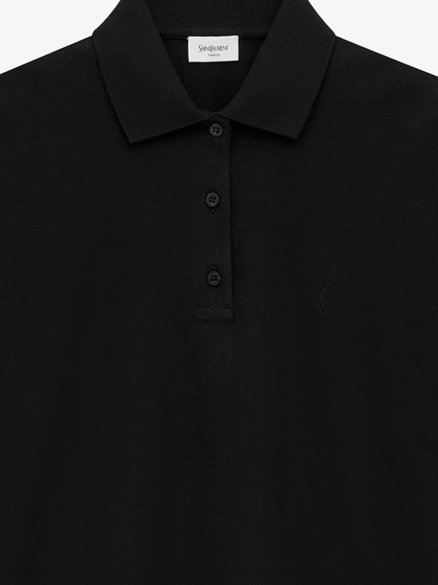 Saint Laurent - Woman - Black - Polo Shirt