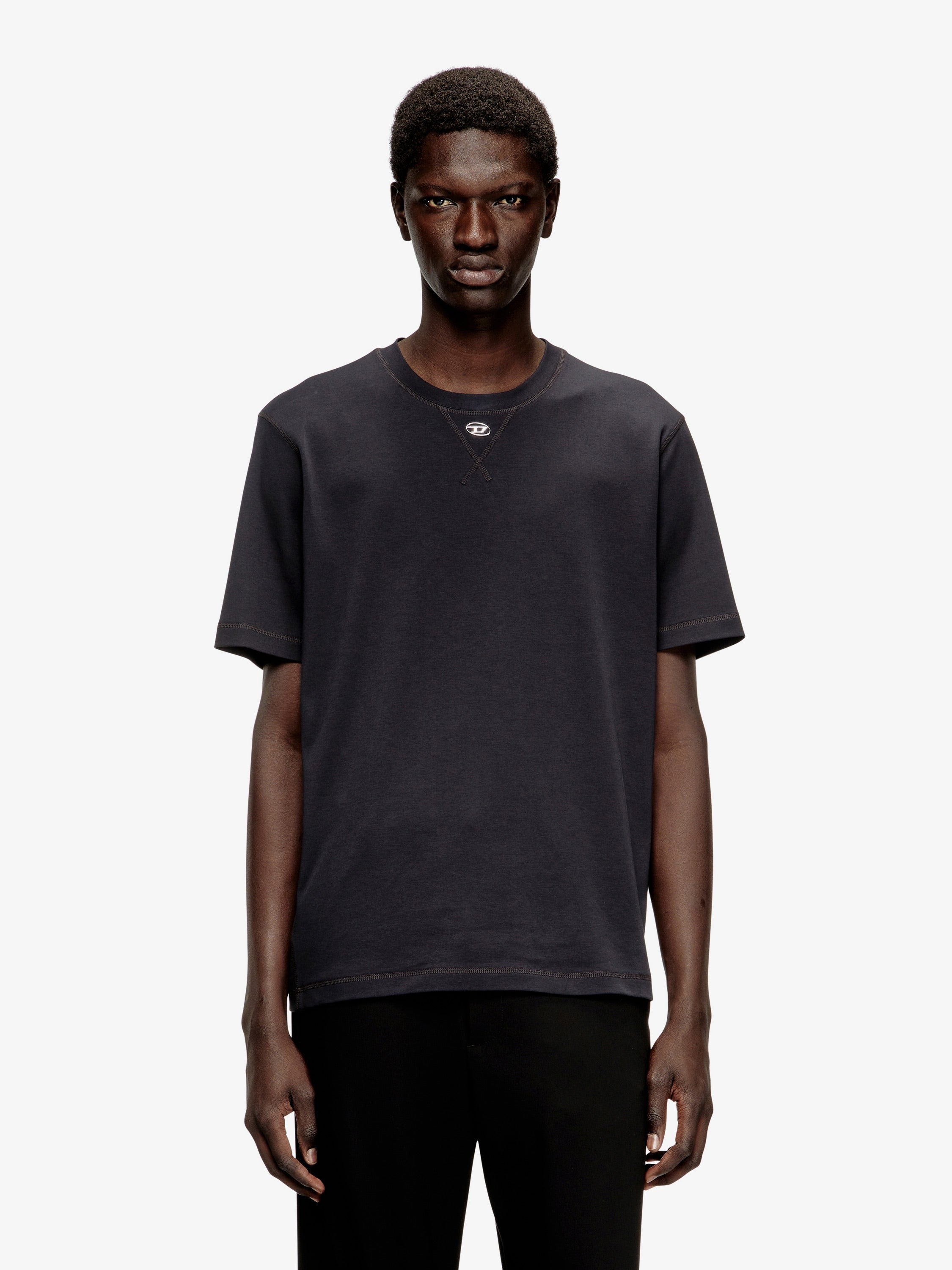 Diesel - Man - Black - T-shirt
