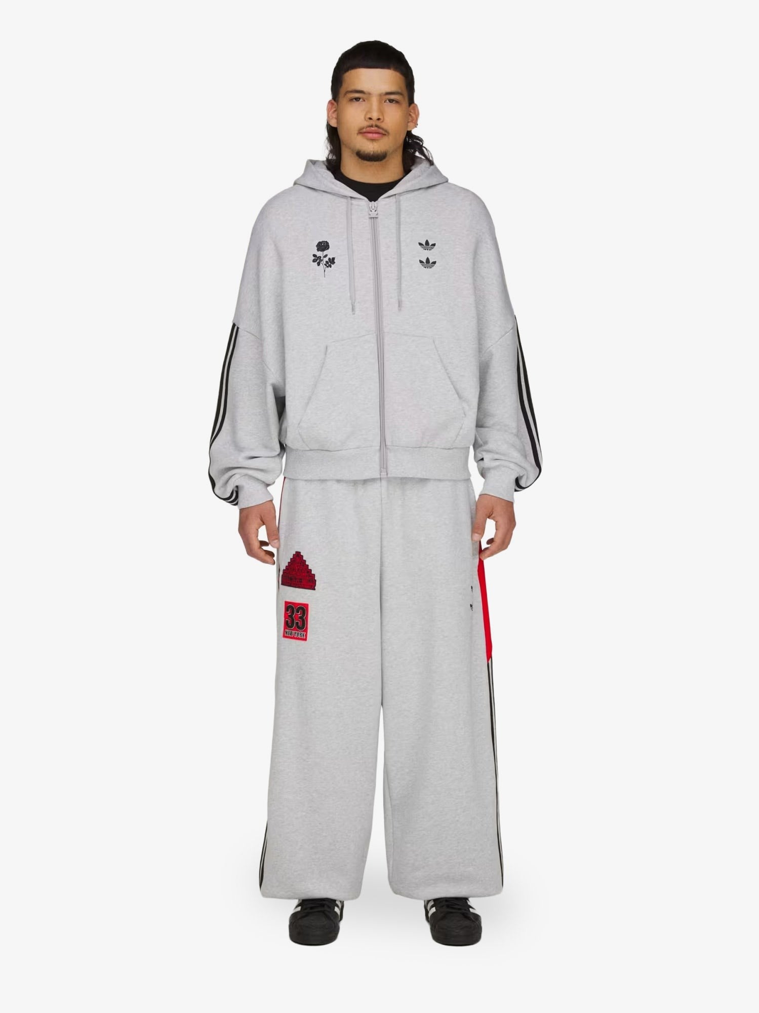ADIDAS X WILLY CHAVARRIA - Man - Grey - Pants
