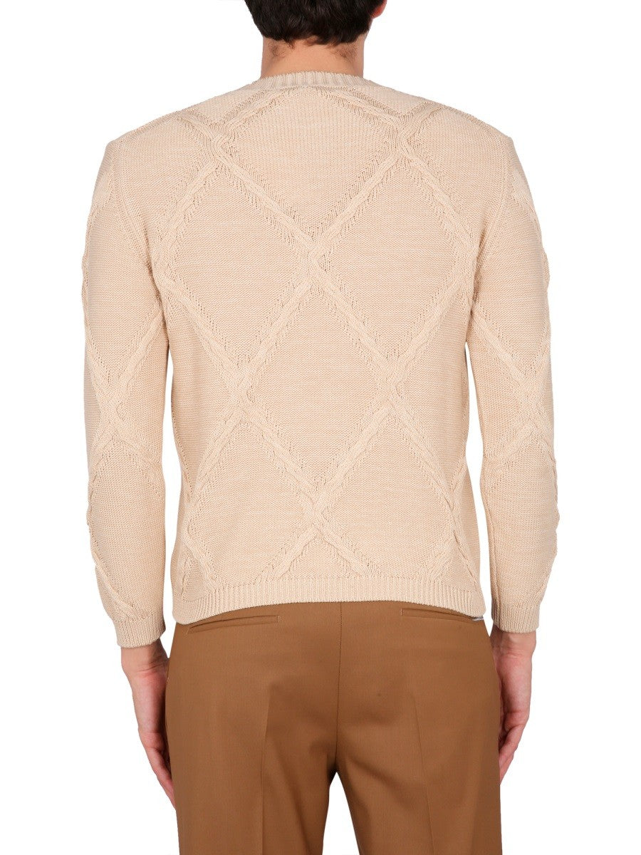Ballantyne - Man - Beige - Sweater