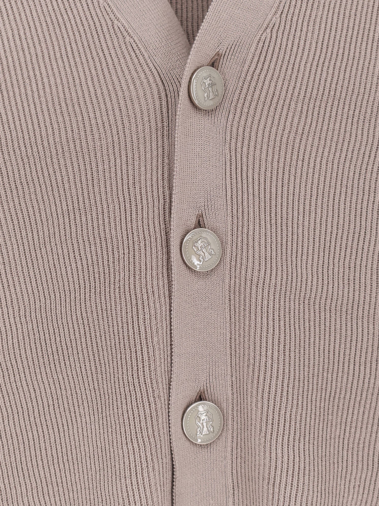 Brunello Cucinelli - Man - Grey - Knit Sweater