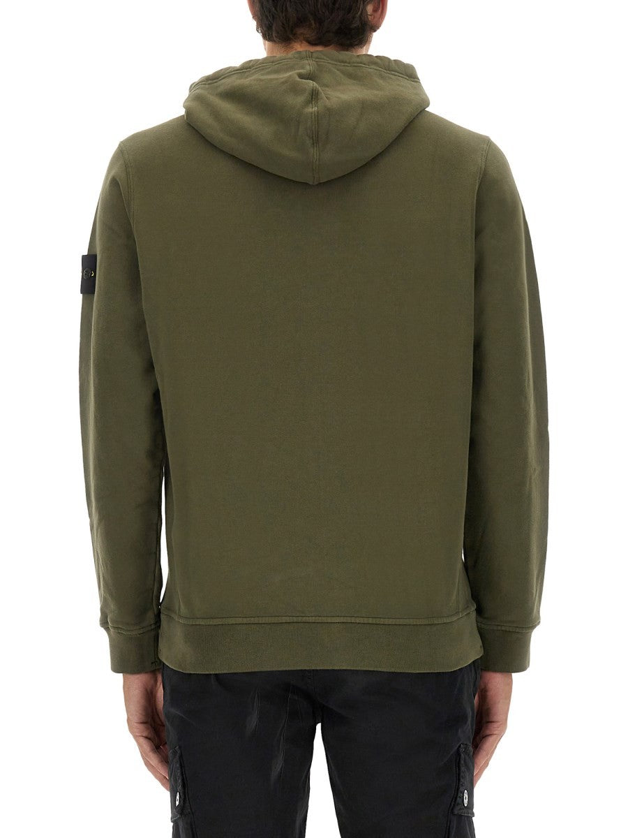Stone Island - Man - Green - Sweatshirt