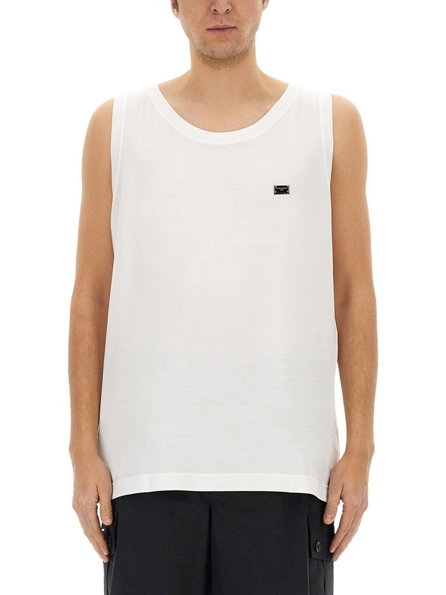 Dolce & Gabbana - Man - White - Top