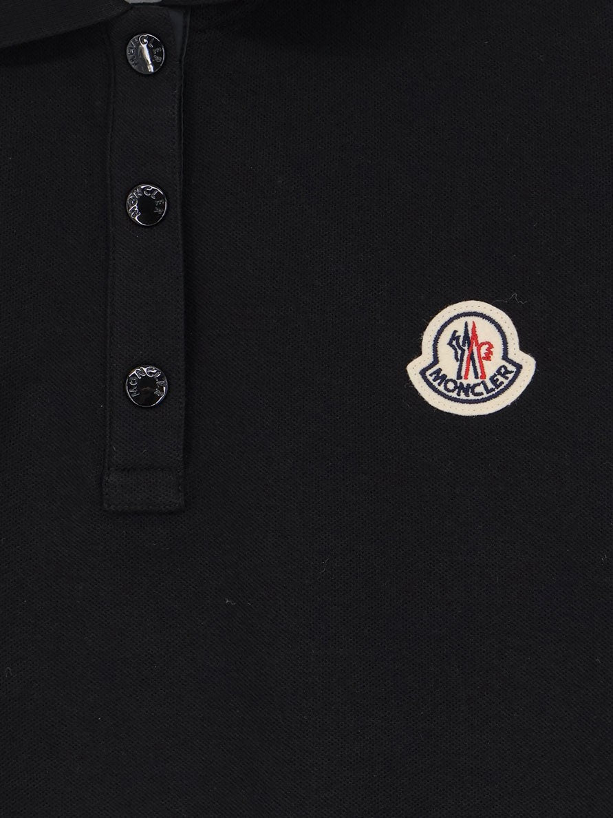 Moncler - Woman - Black - Polo Shirt