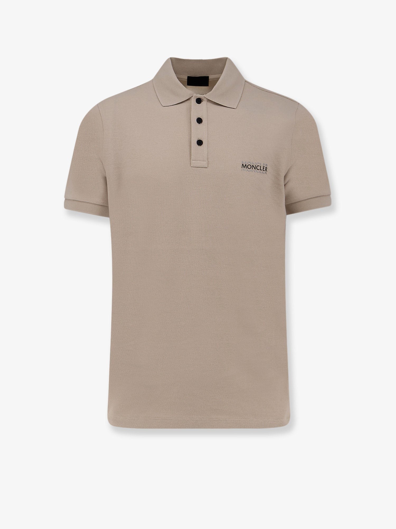 Moncler - Man - Beige - Polo Shirt