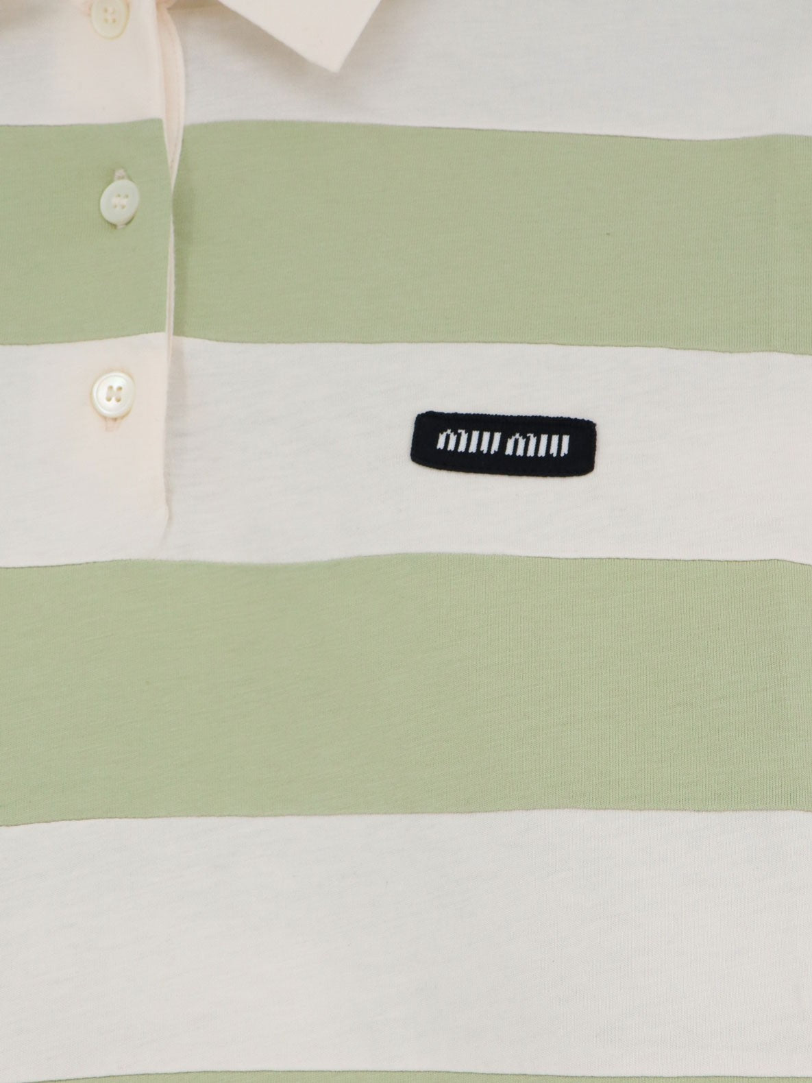 Miu Miu - Woman - Green - Polo Shirt
