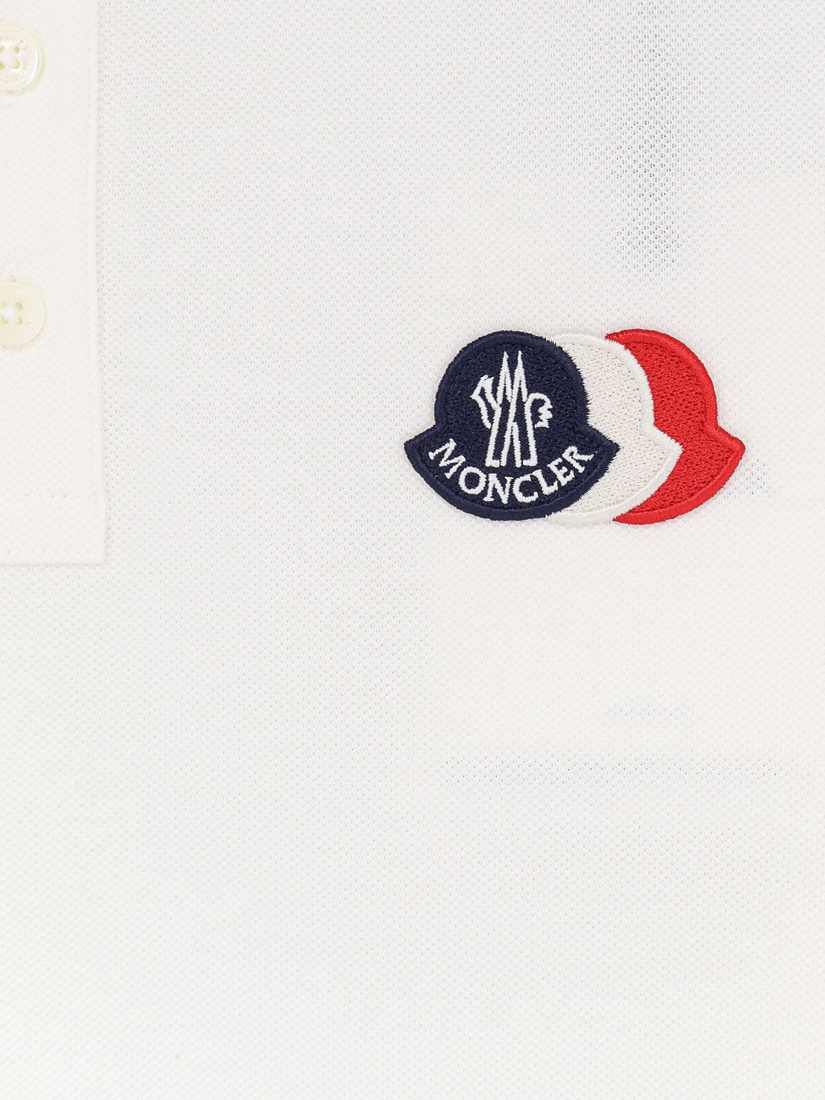 Moncler - Férfi - Fehér - Galléros póló