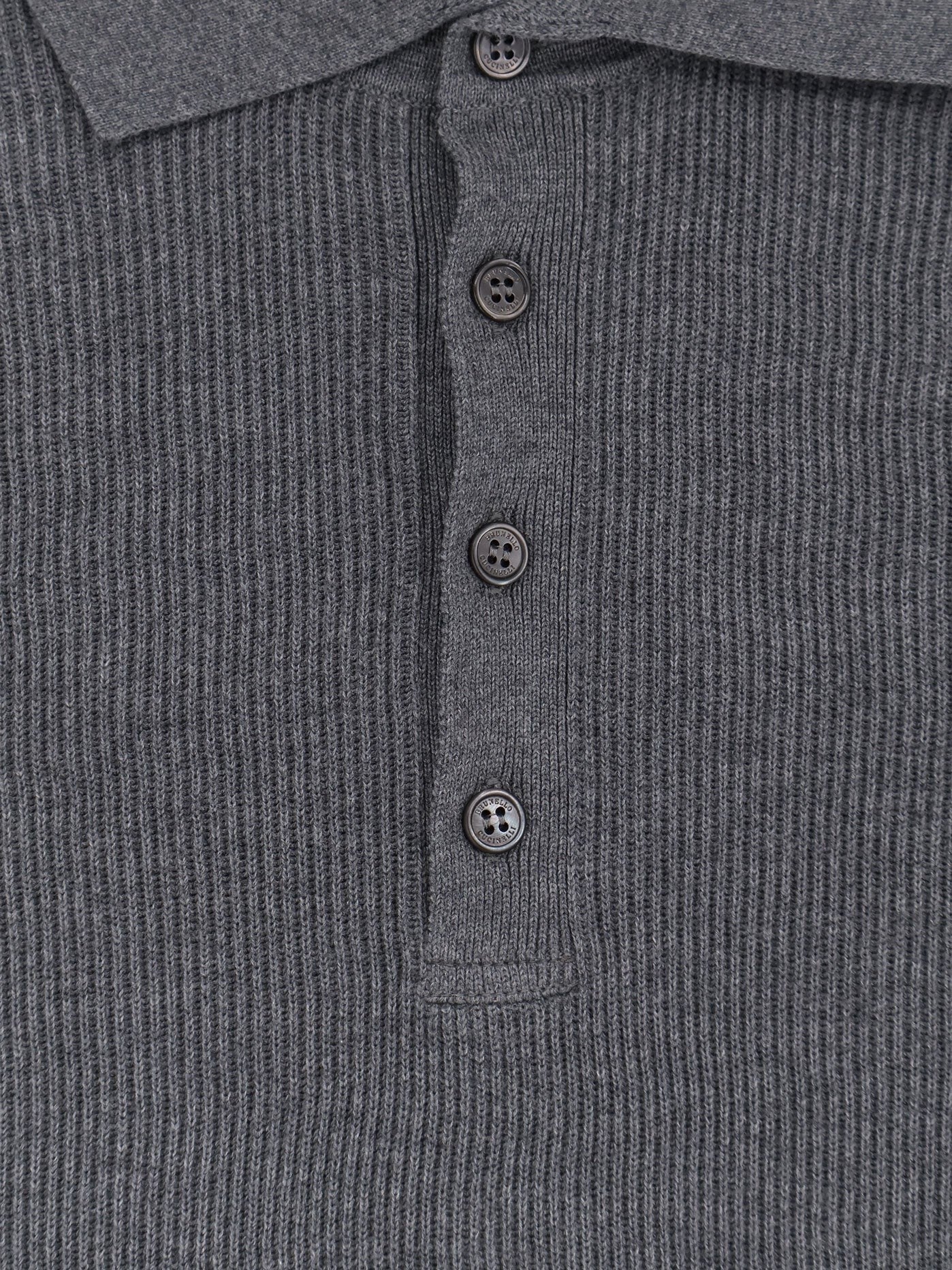 Brunello Cucinelli - Man - Grey - Polo Shirt