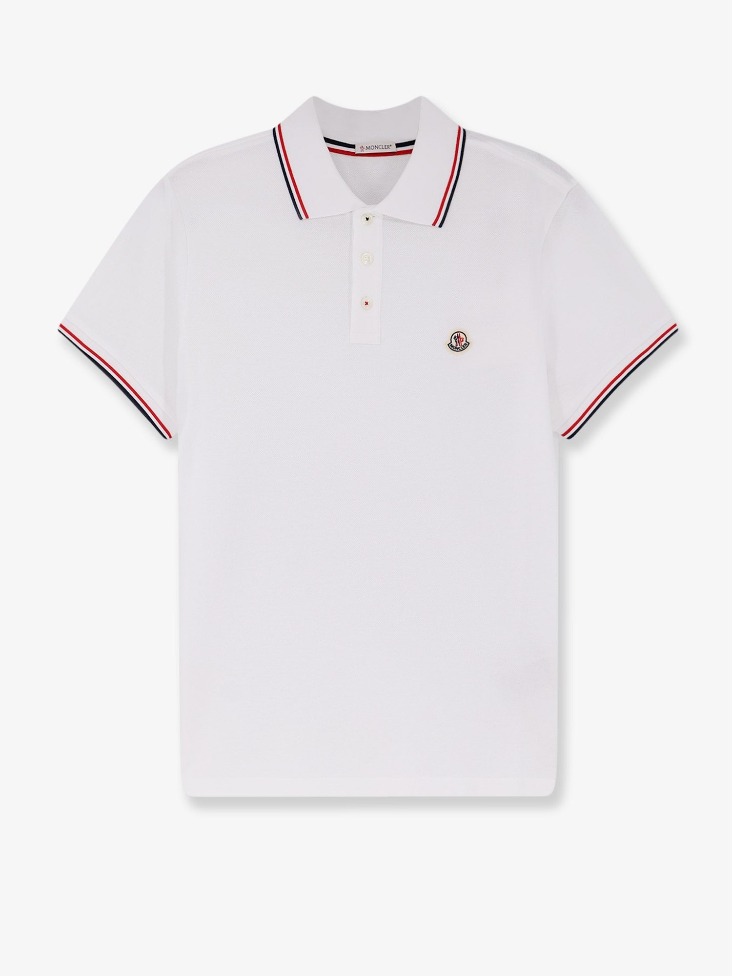 Moncler - Man - White - Polo Shirt