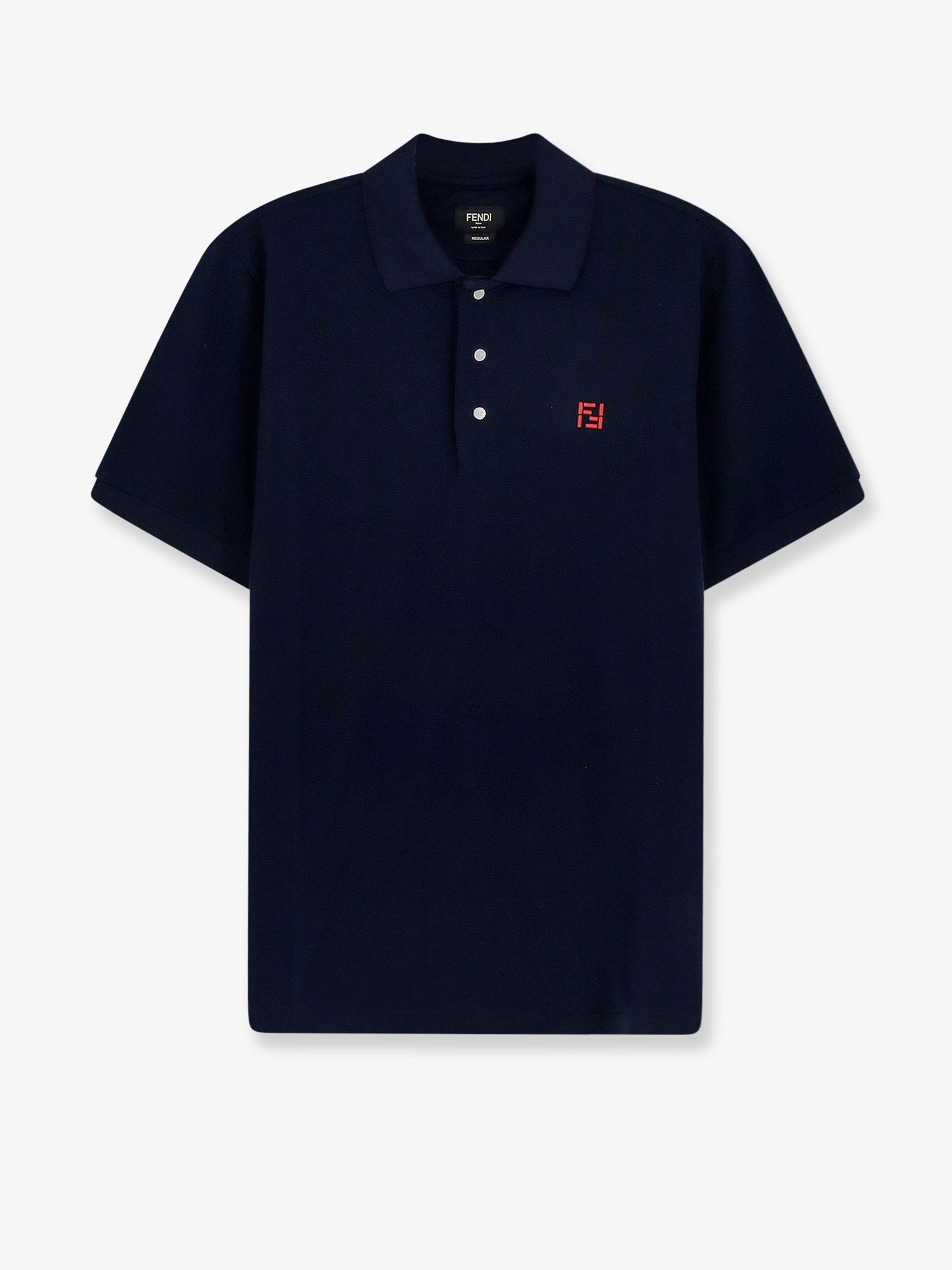 Fendi - Férfi - Kék - Galléros póló