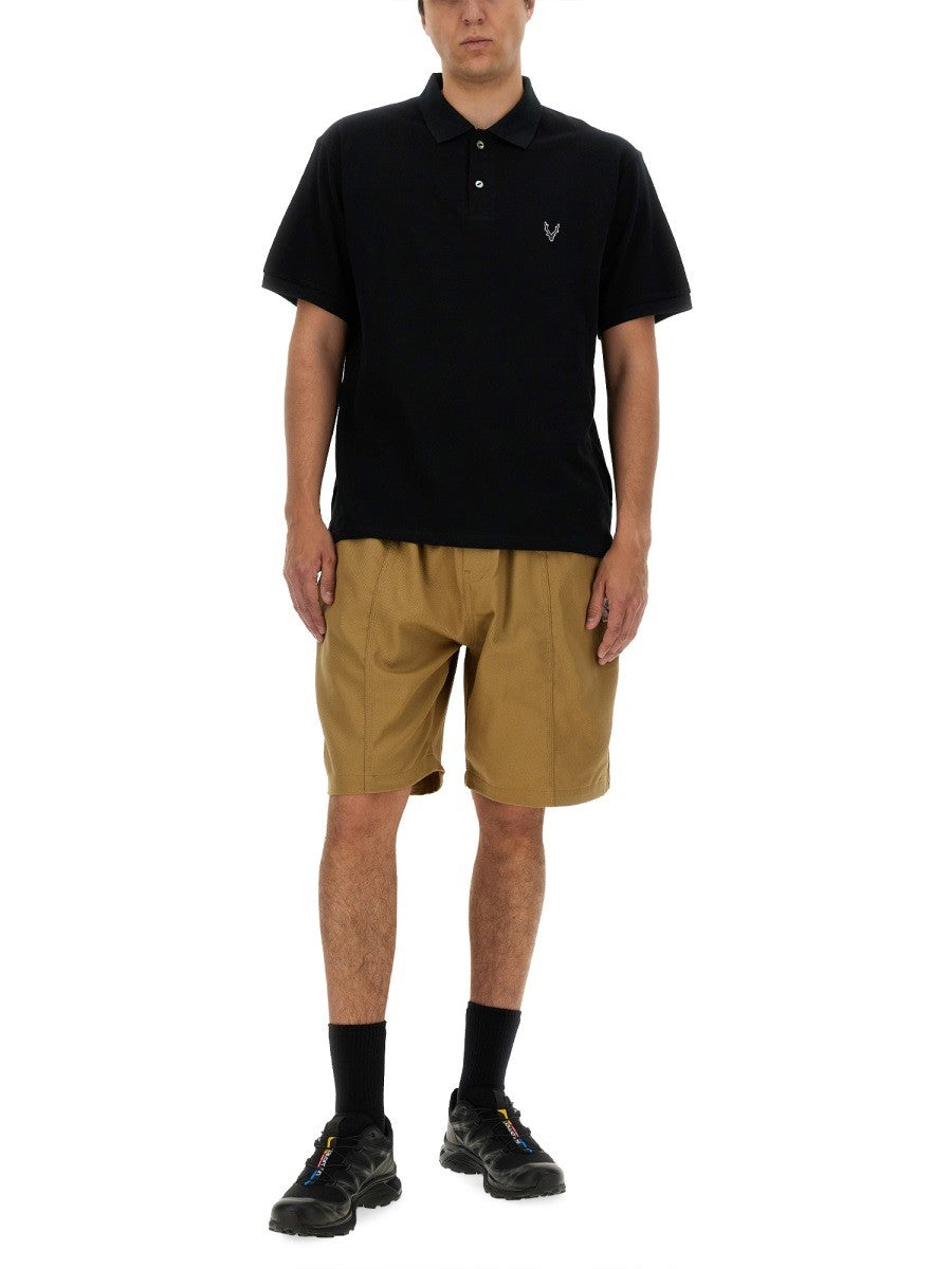 SOUTH2 WEST8 - Man - Black - Polo Shirt