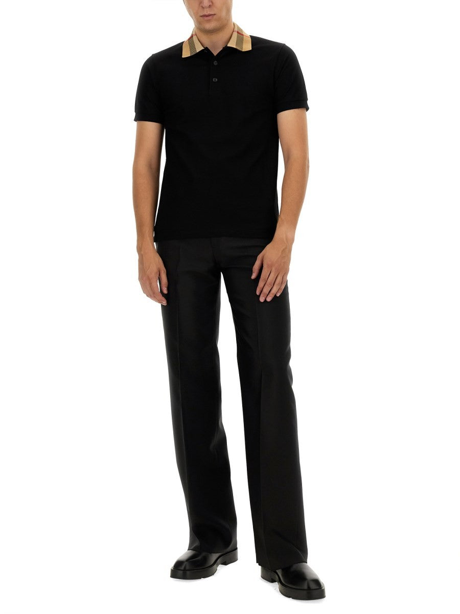 Burberry - Man - Black - Polo Shirt