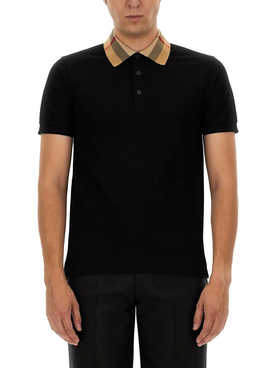 Burberry - Man - Black - Polo Shirt