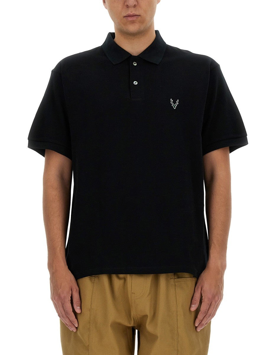 SOUTH2 WEST8 - Man - Black - Polo Shirts