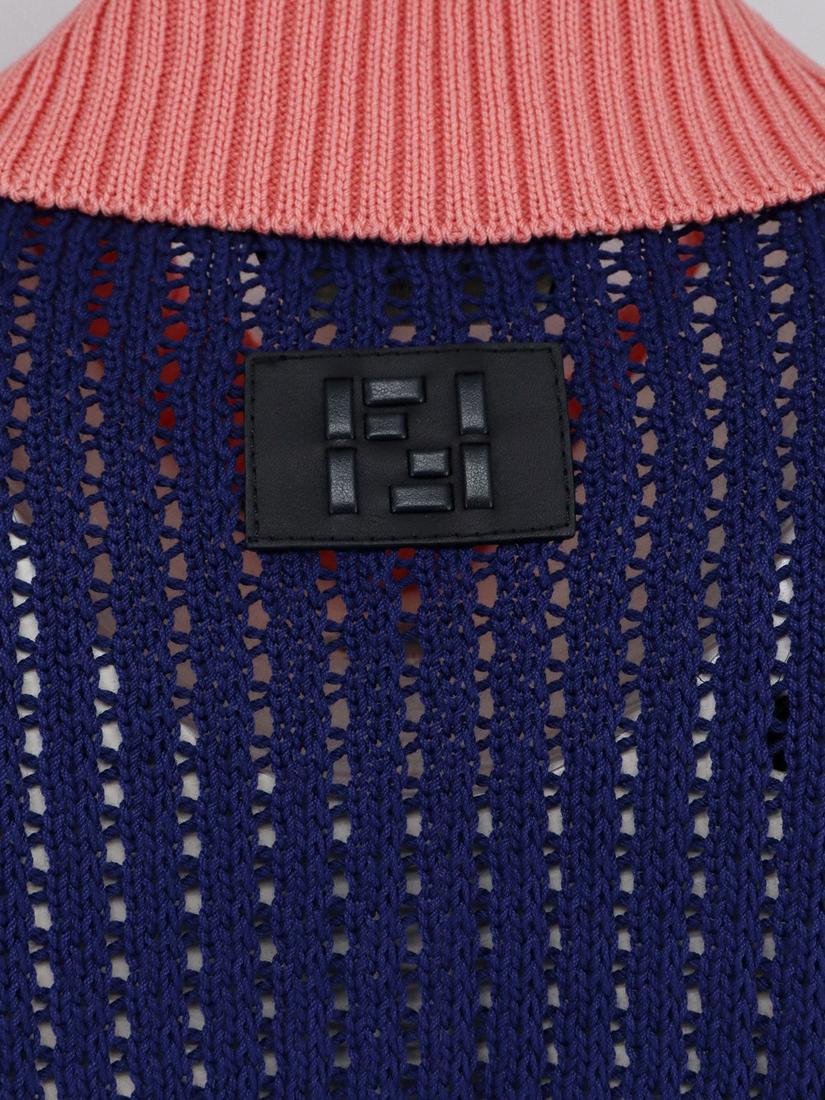 Fendi - Man - Blue - Knit Sweater