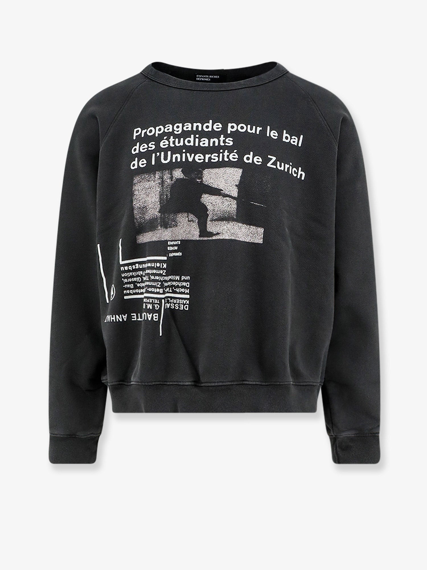 ENFANTS RICHES DEPRIMES - Man - Black - Knit Sweater