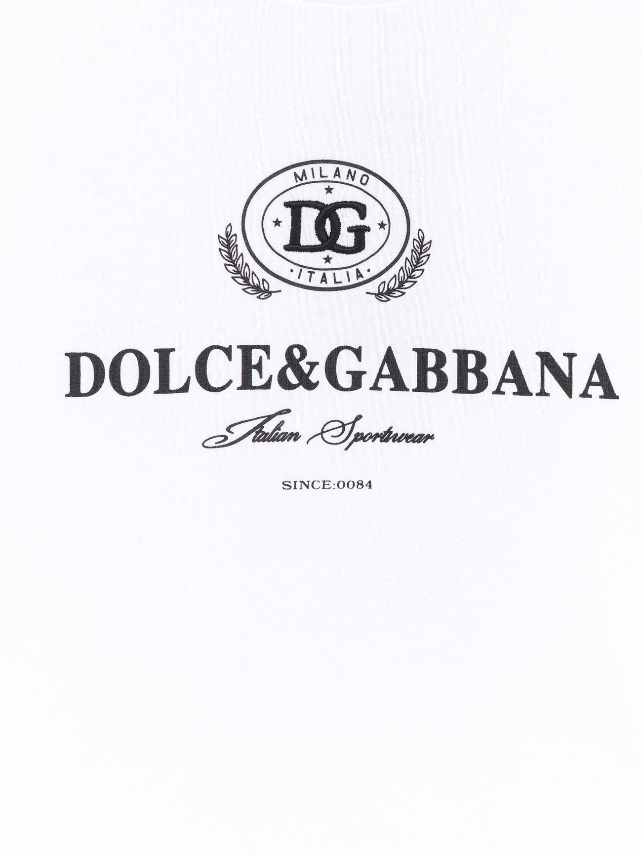 Dolce & Gabbana - Man - White - Sweatshirt