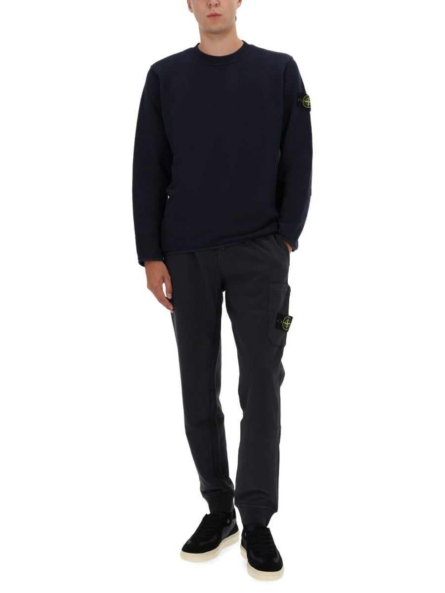 Stone Island - Man - Blue - Sweatshirt