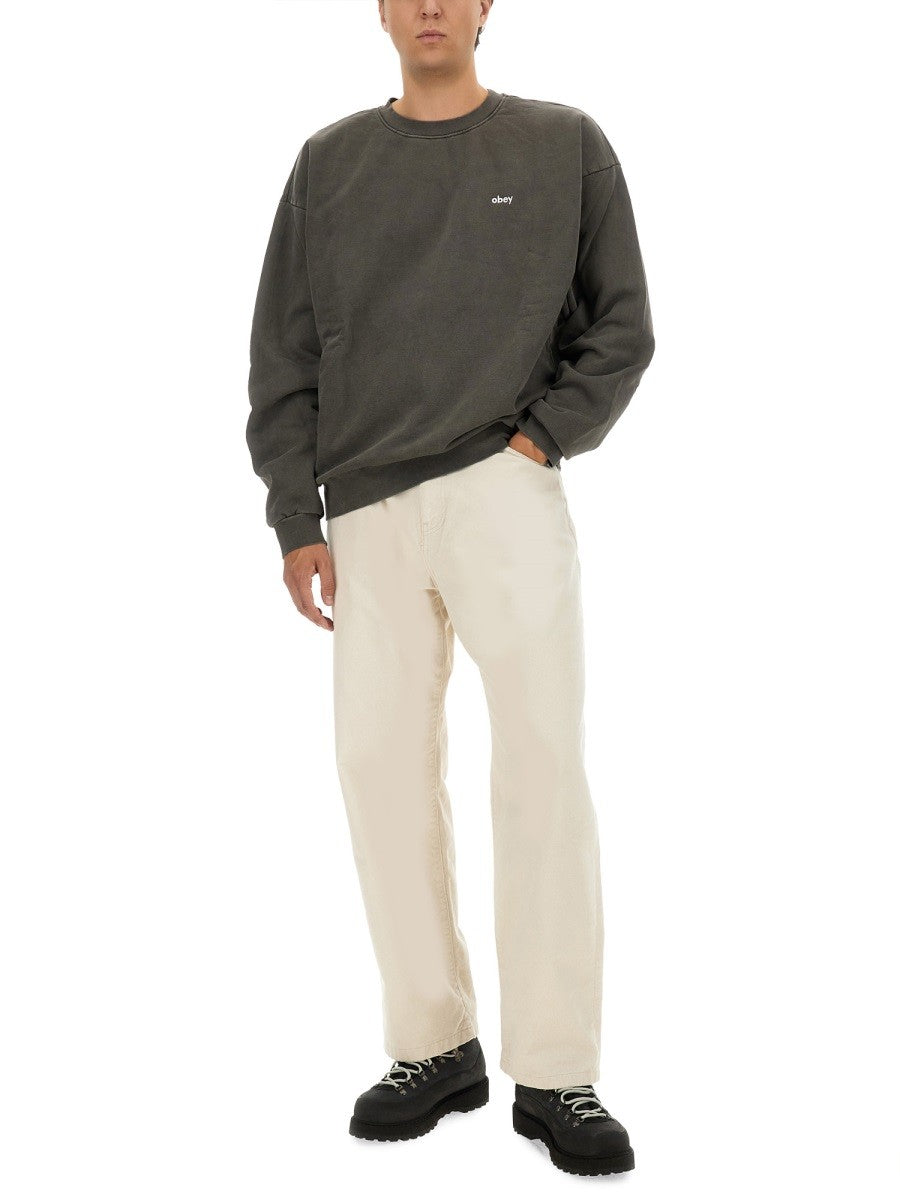 OBEY - Férfi - Fekete - Pulóver