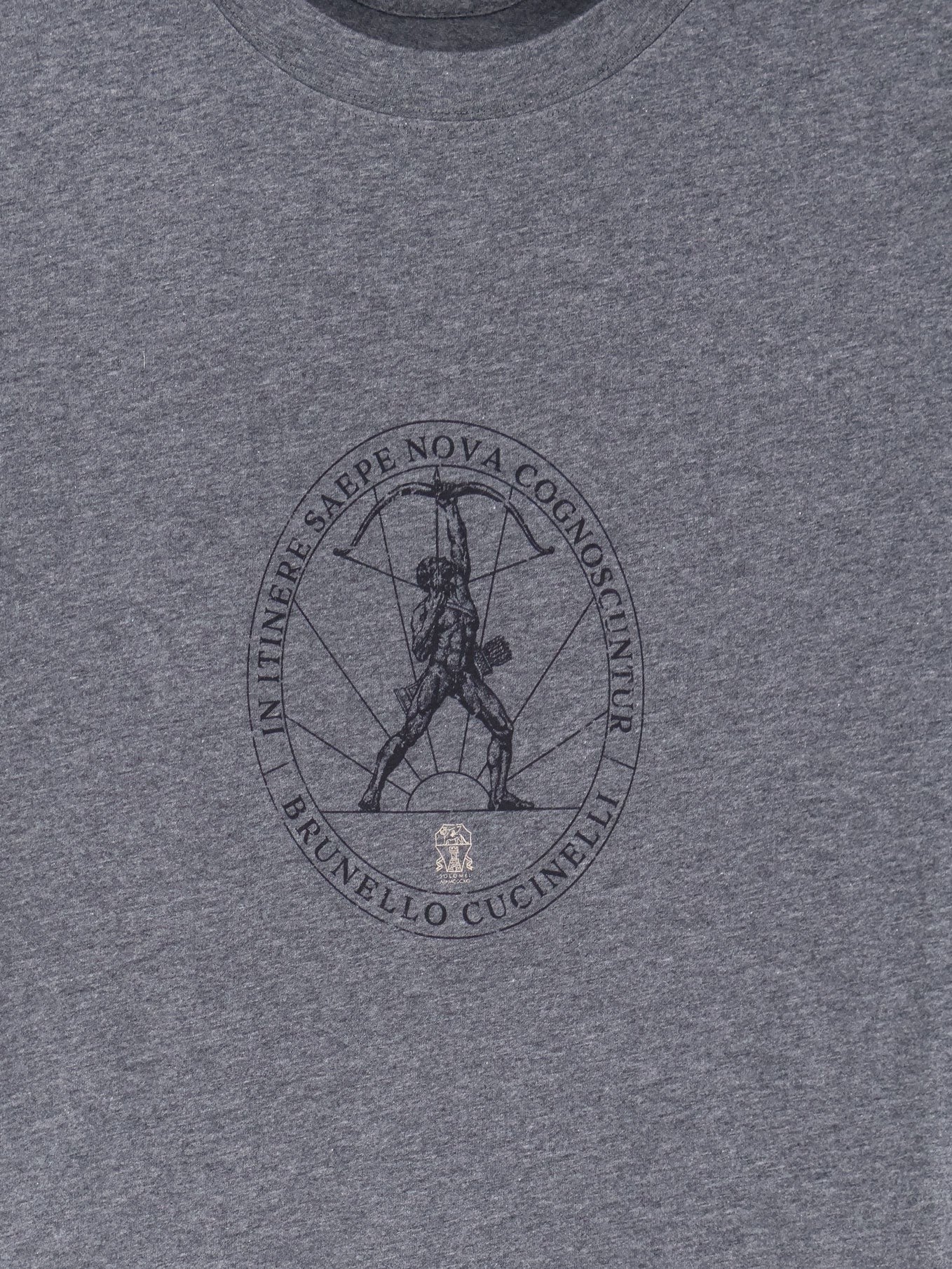 Brunello Cucinelli - Man - Grey - T-shirt