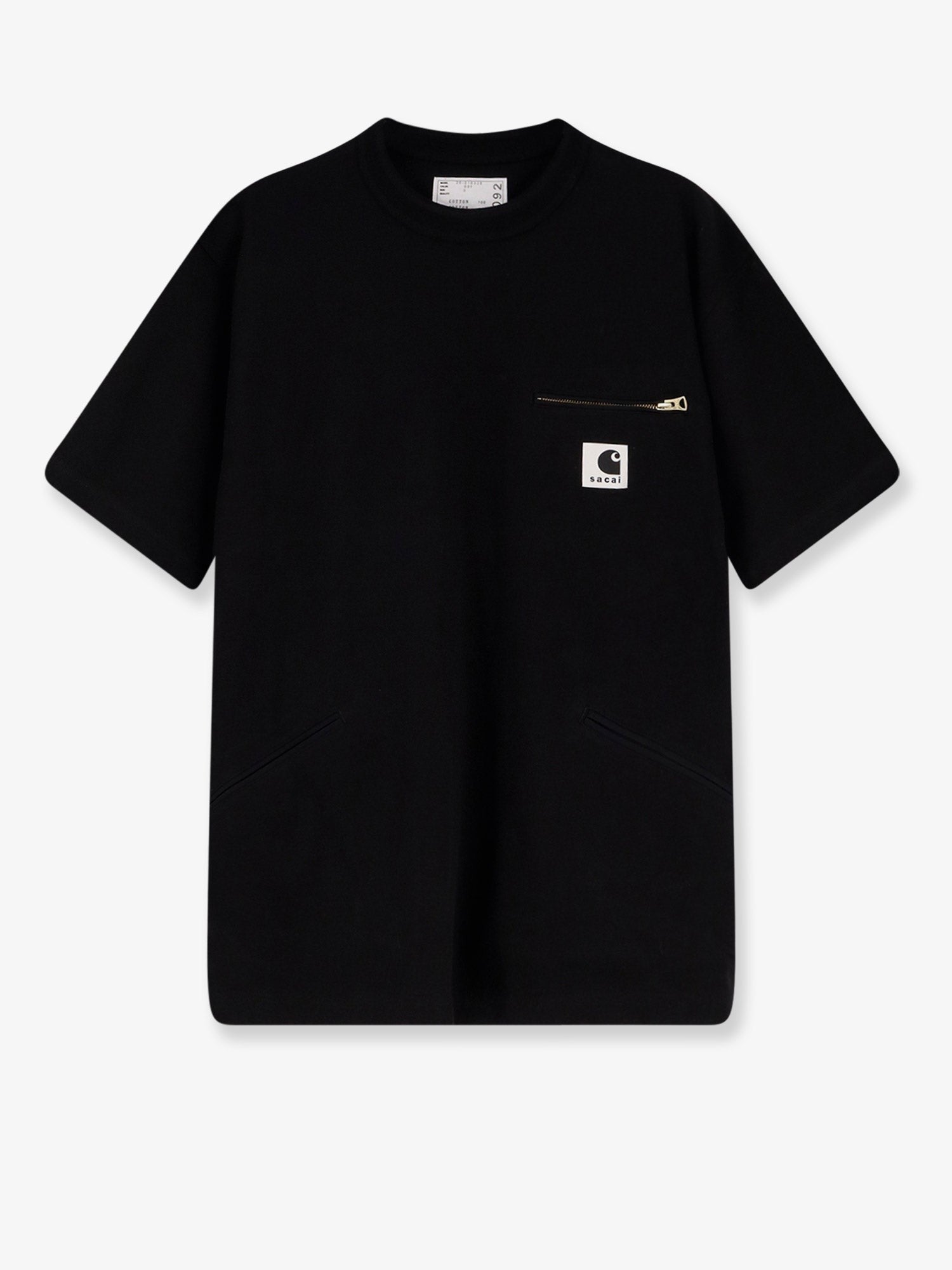 SACAI X CARHARTT WIP - Man - Black - T-shirt