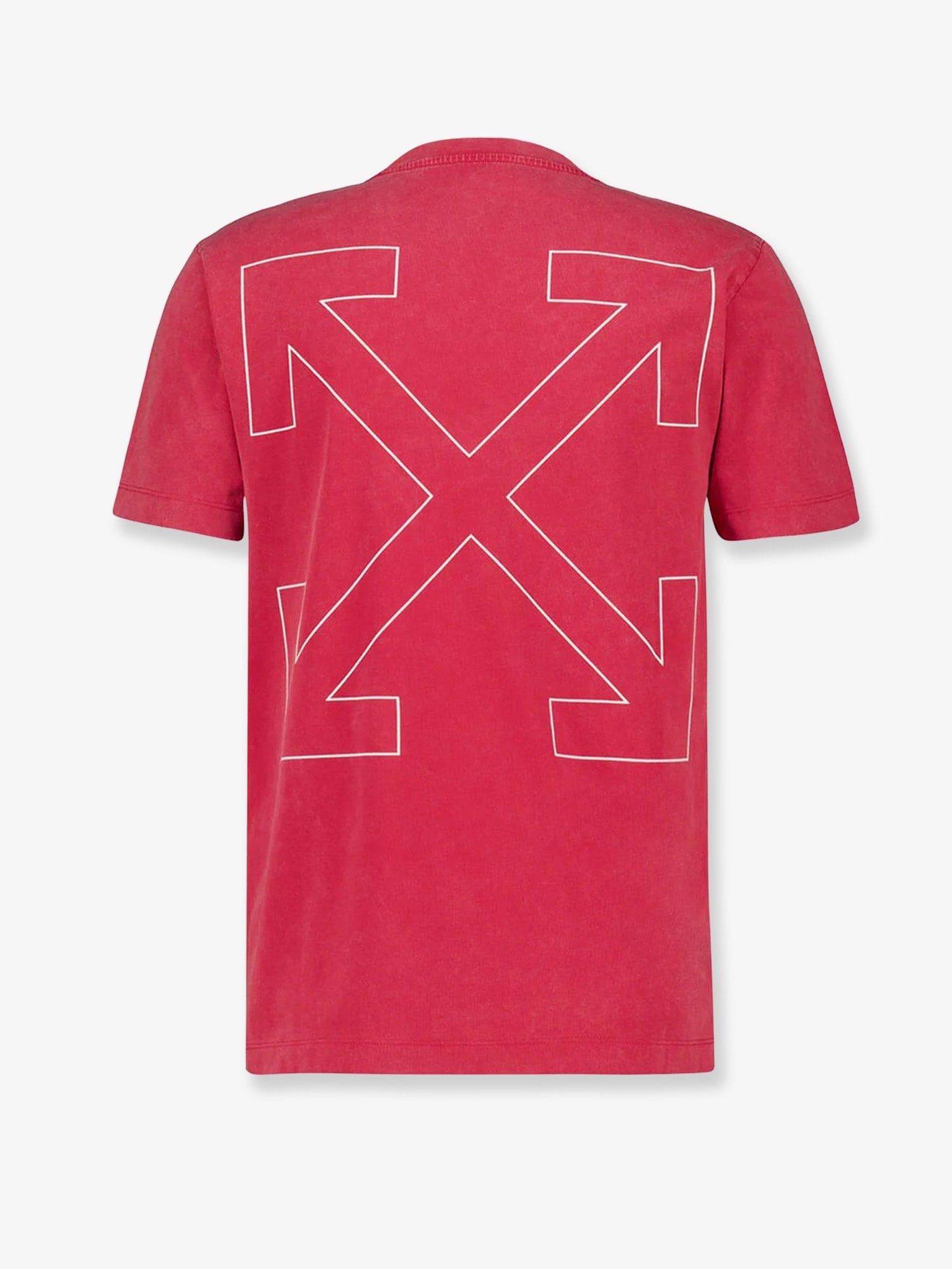 Off White - Man - Red - T-shirt
