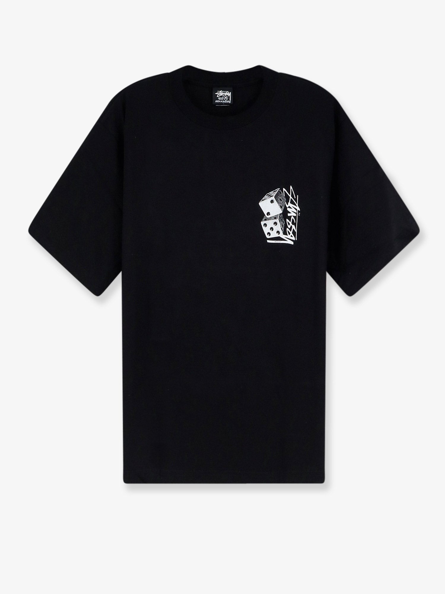 STUSSY - Man - Black - T-shirt