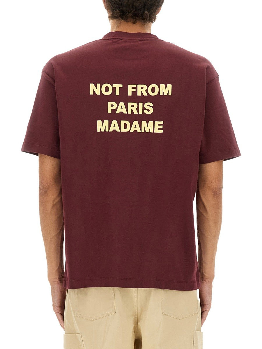 Drole De Monsieur - Man - Red - T-shirt
