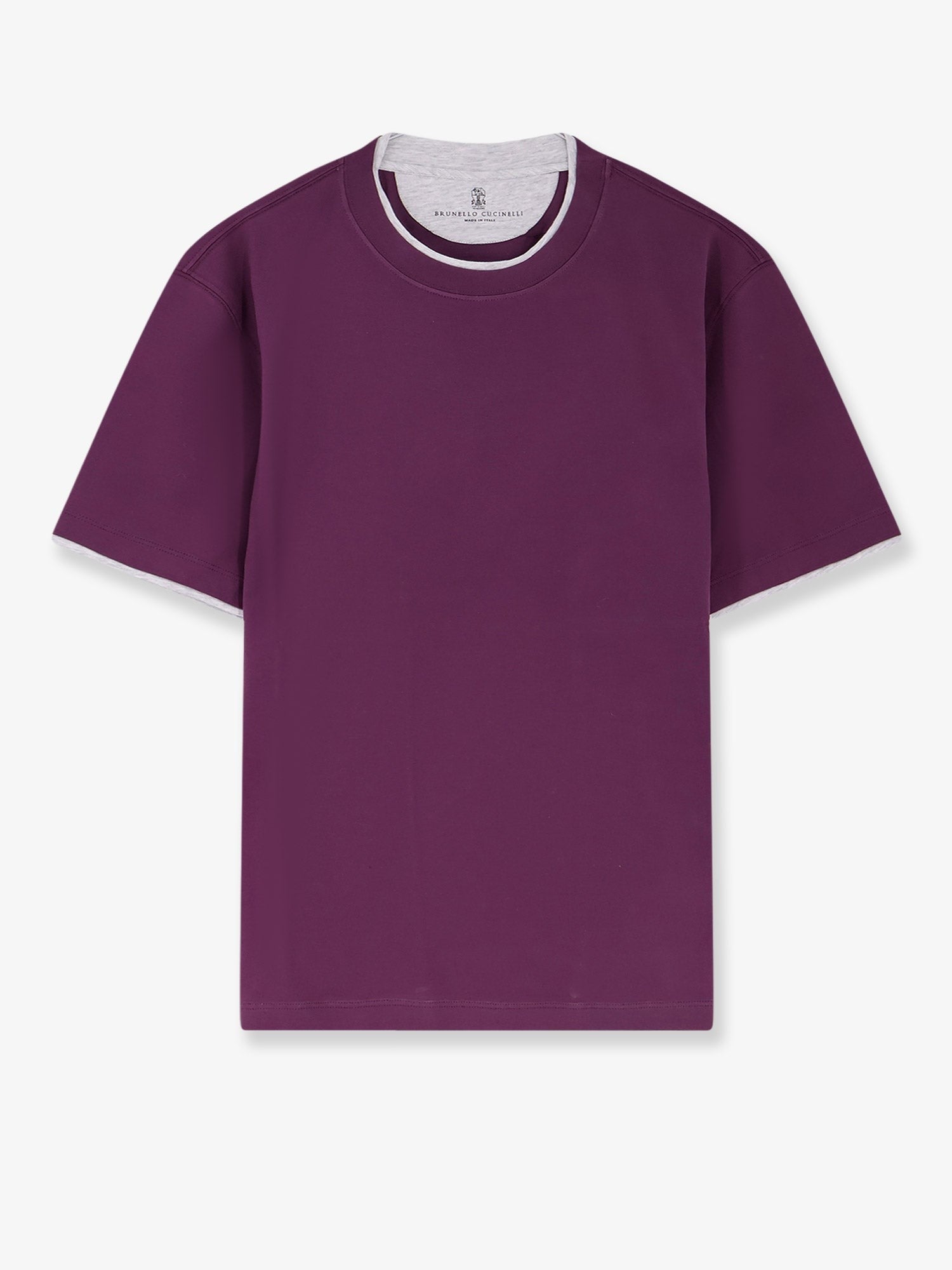Brunello Cucinelli - Man - Radicchio - T-shirt