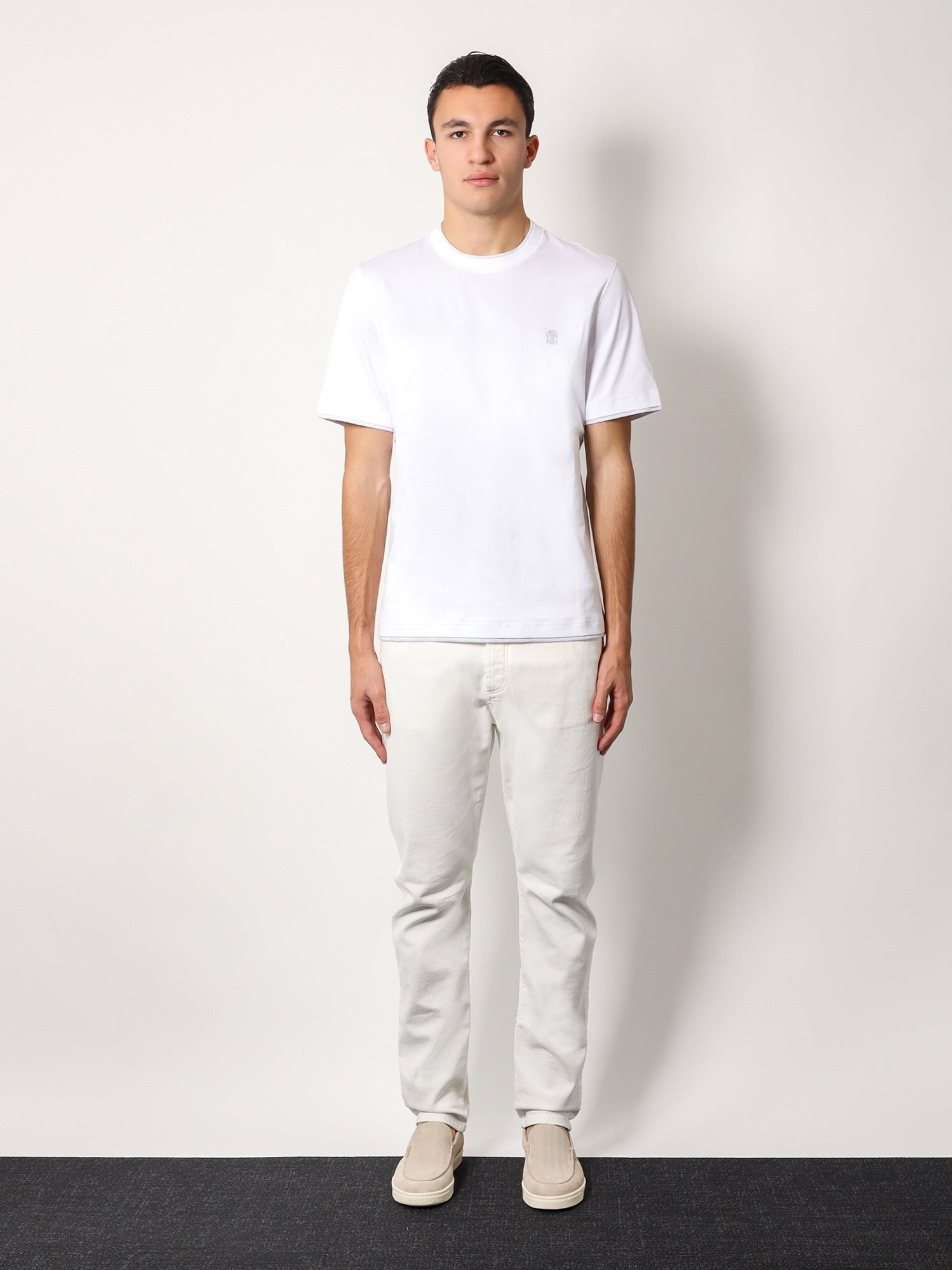 Brunello Cucinelli - Man - White - T-shirt