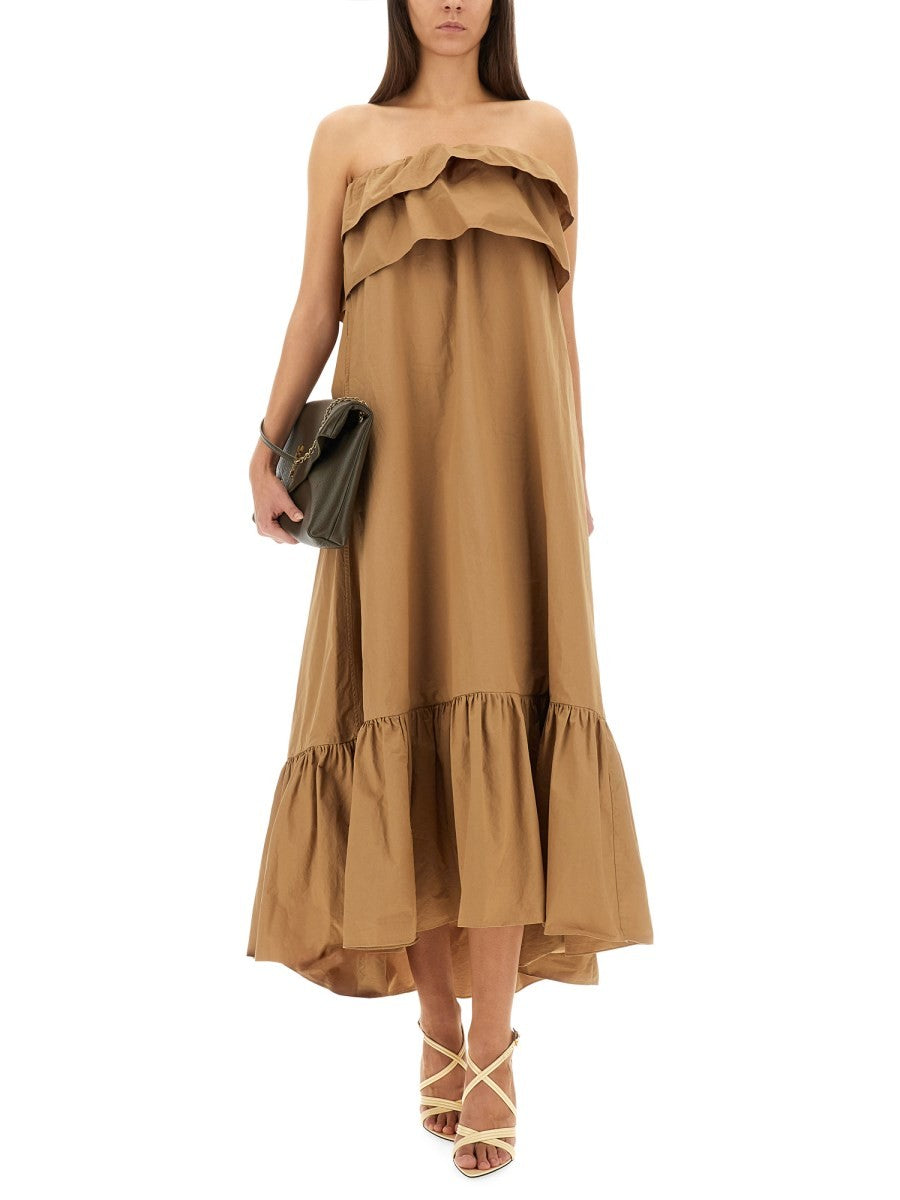 Saint Laurent - Női - Barna - Ruha