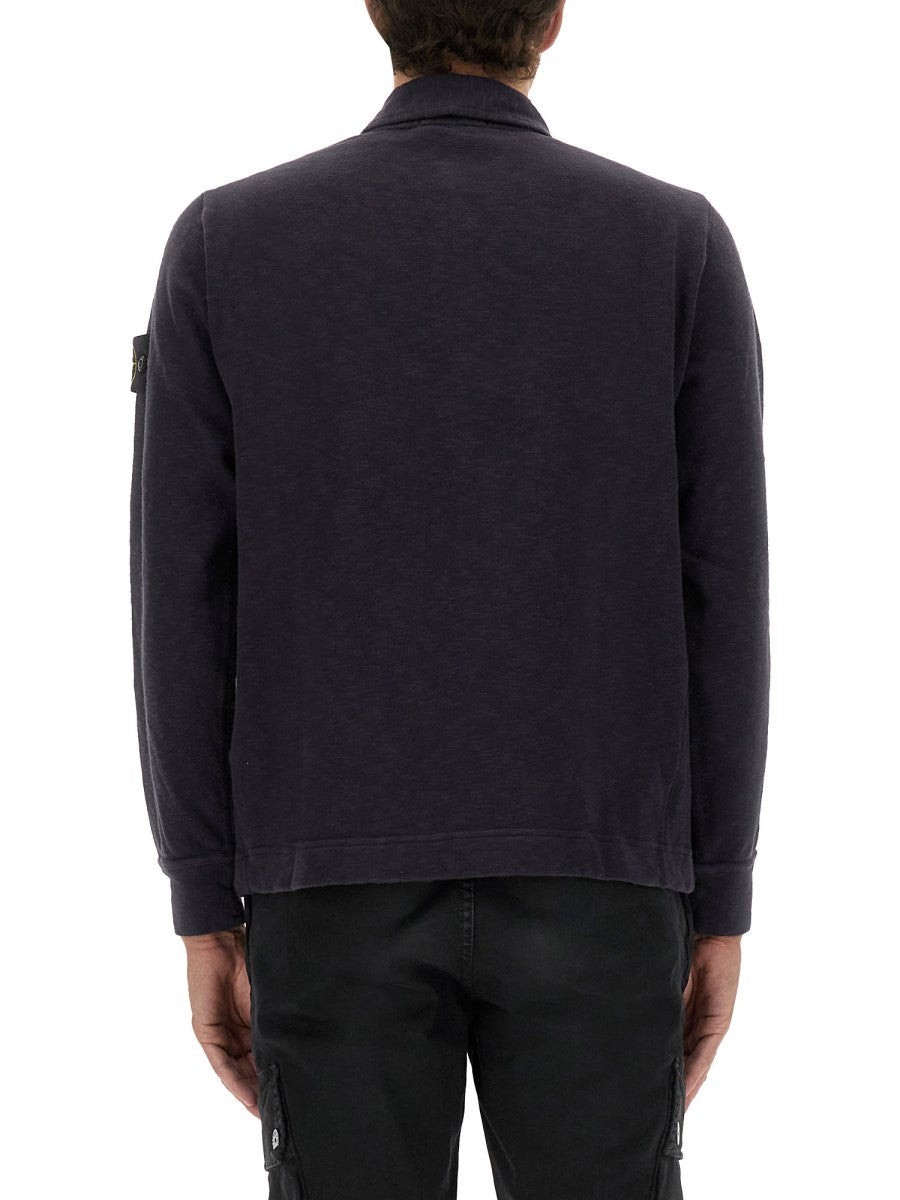 Stone Island - Man - Blue - Polo Shirts