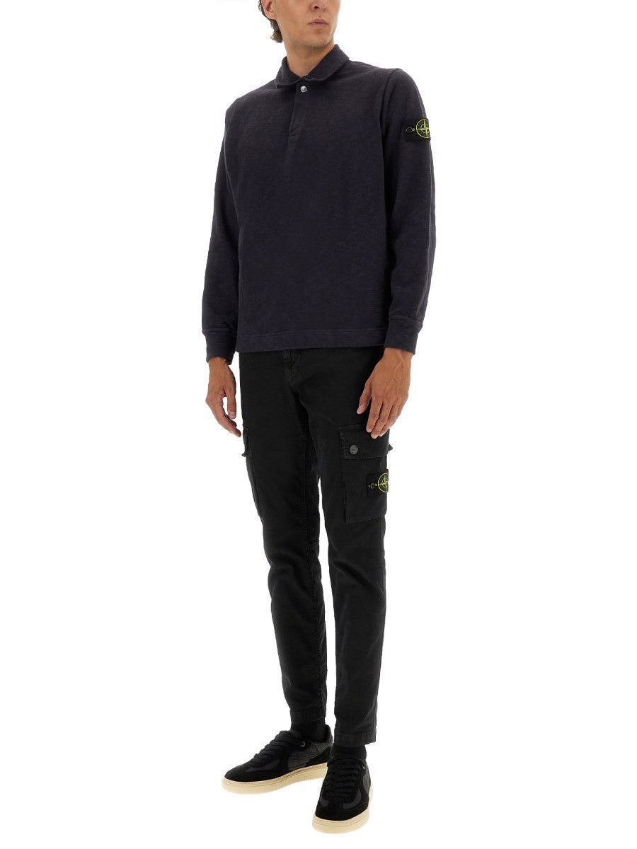 Stone Island - Férfi - Kék - Pólóing