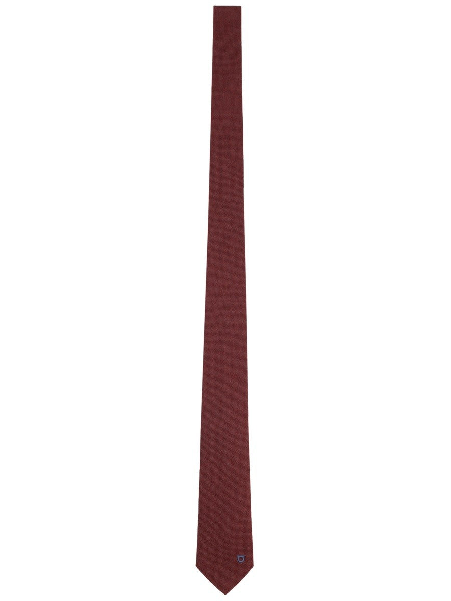 Ferragamo - Férfi - Piros - Nyakkendő
