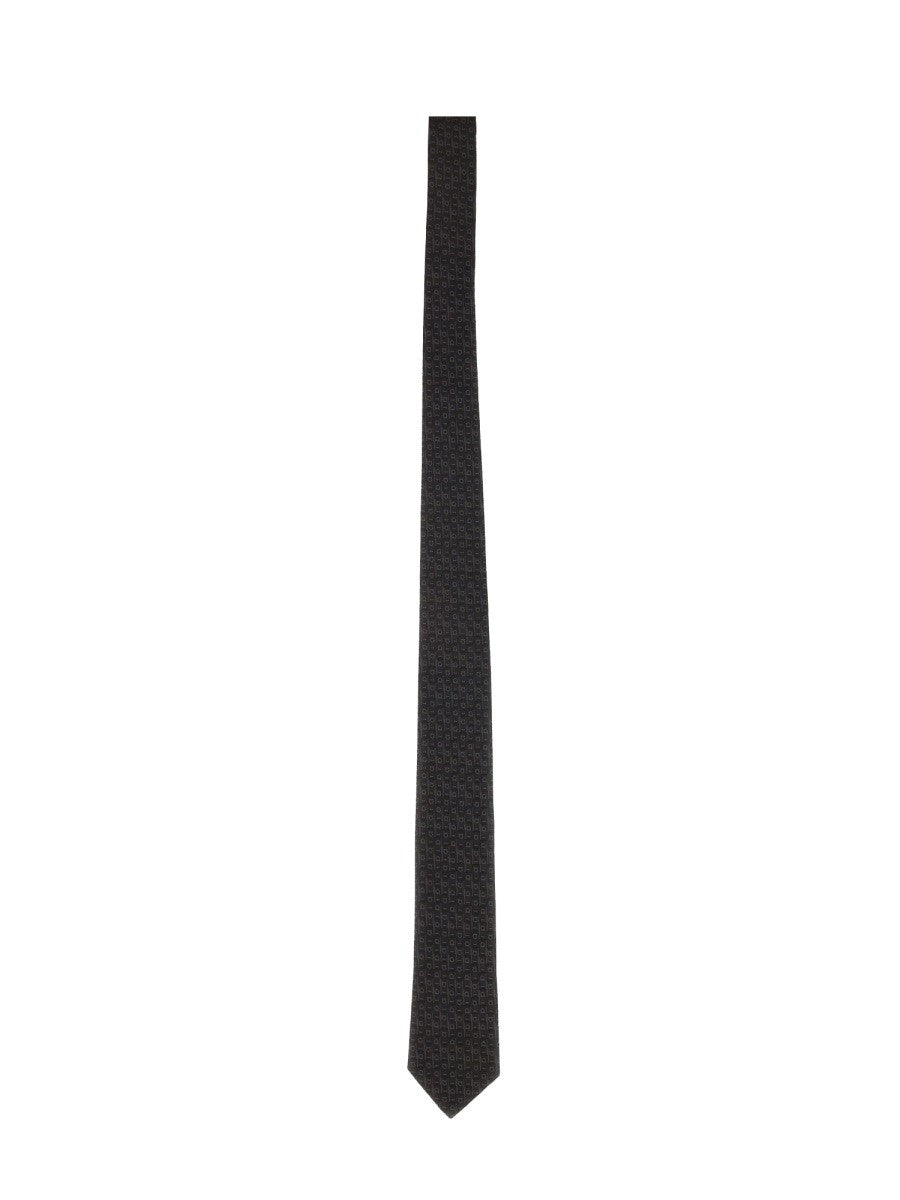 Ferragamo - Férfi - Fekete - Nyakkendő