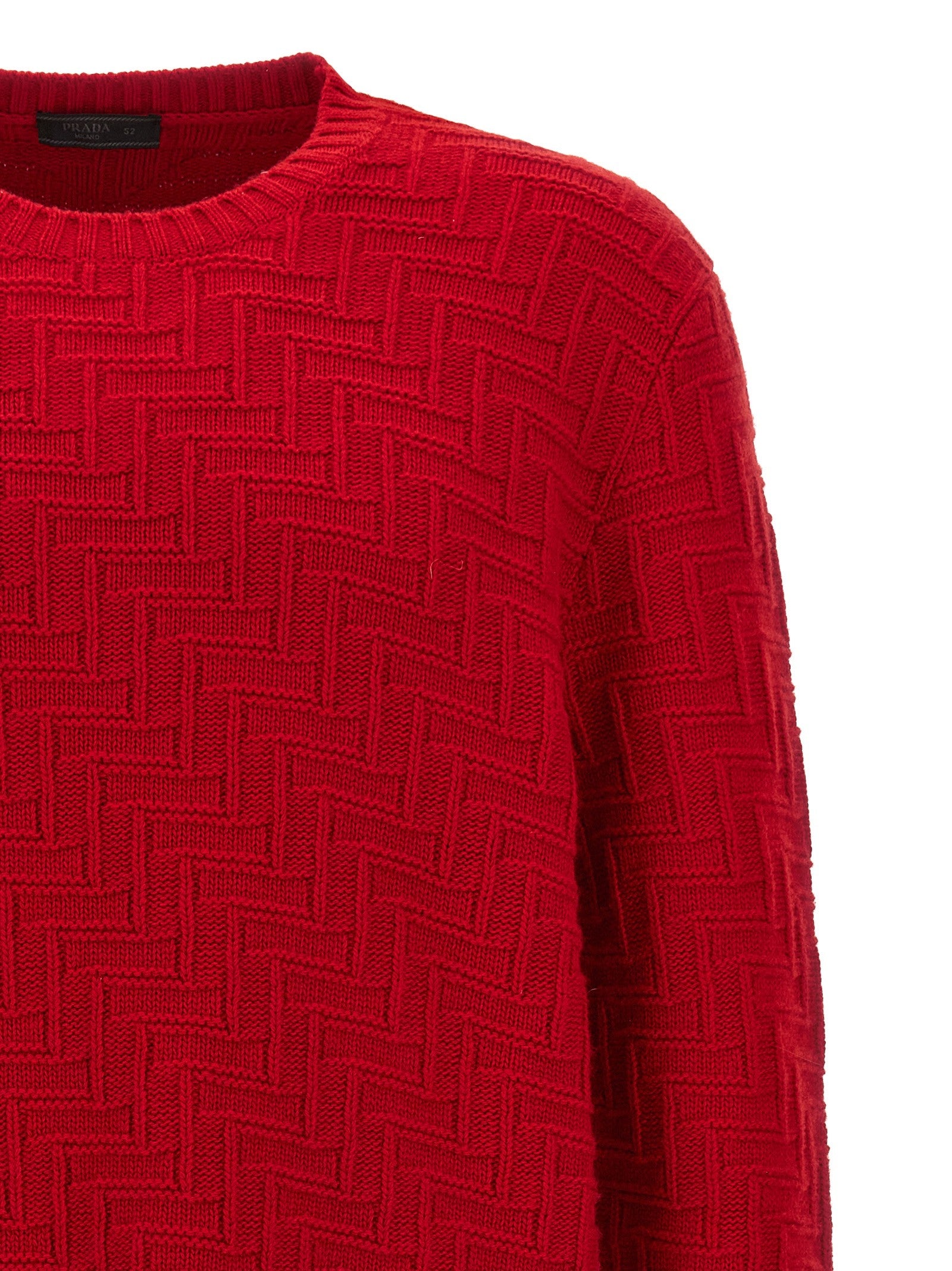 PRADA - nan - Red - Sweater