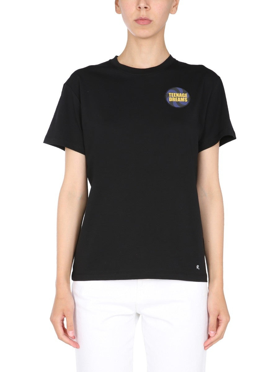 RAF SIMONS - Woman - Black - T-shirt