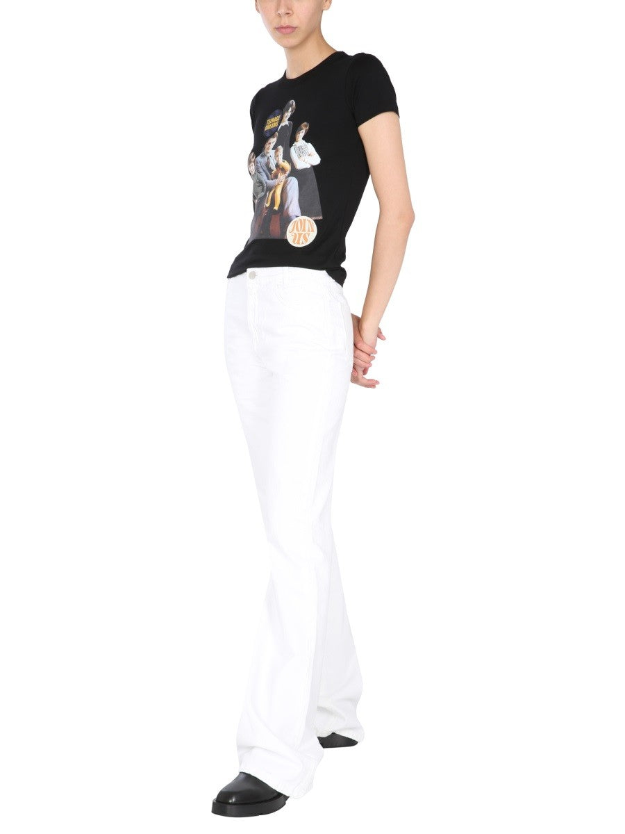 RAF SIMONS - Woman - Black - T-shirt