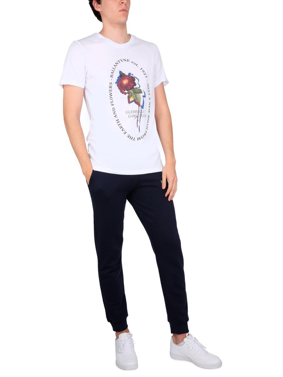 Ballantyne - Man - White - T-shirt