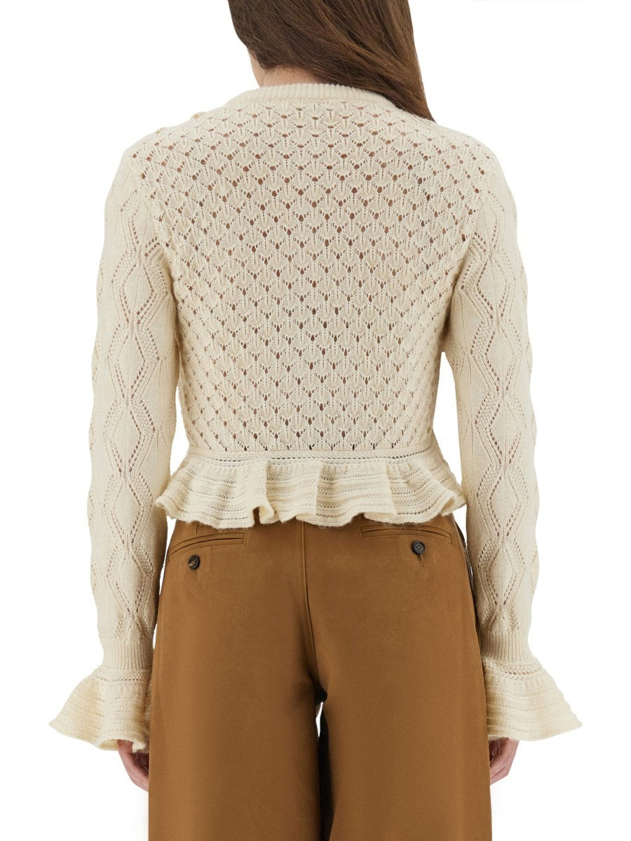 CHLOÉ - Woman - Beige - Sweater