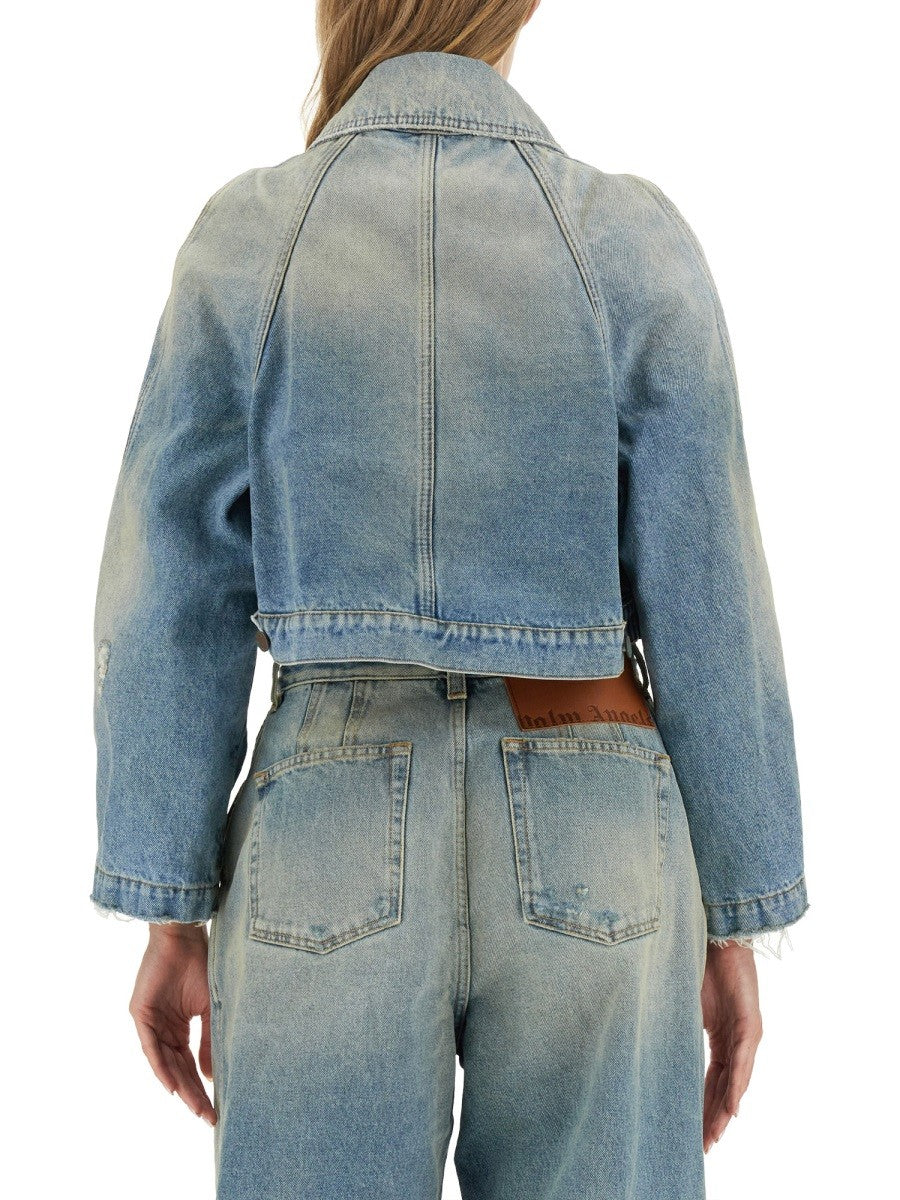 Palm Angels - Woman - Blue - Jacket